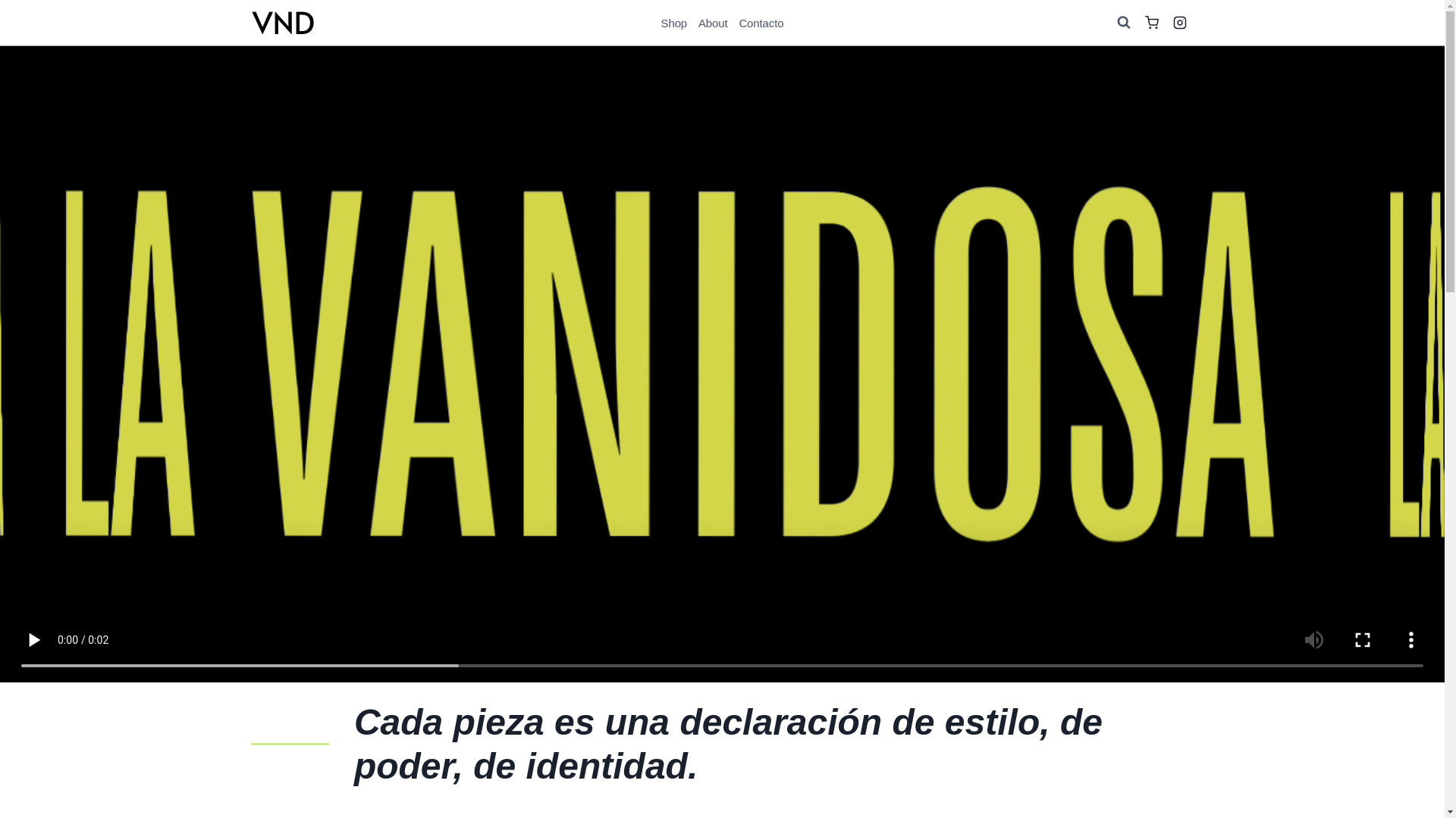 website screenshot of https://lavanidosashop.com/