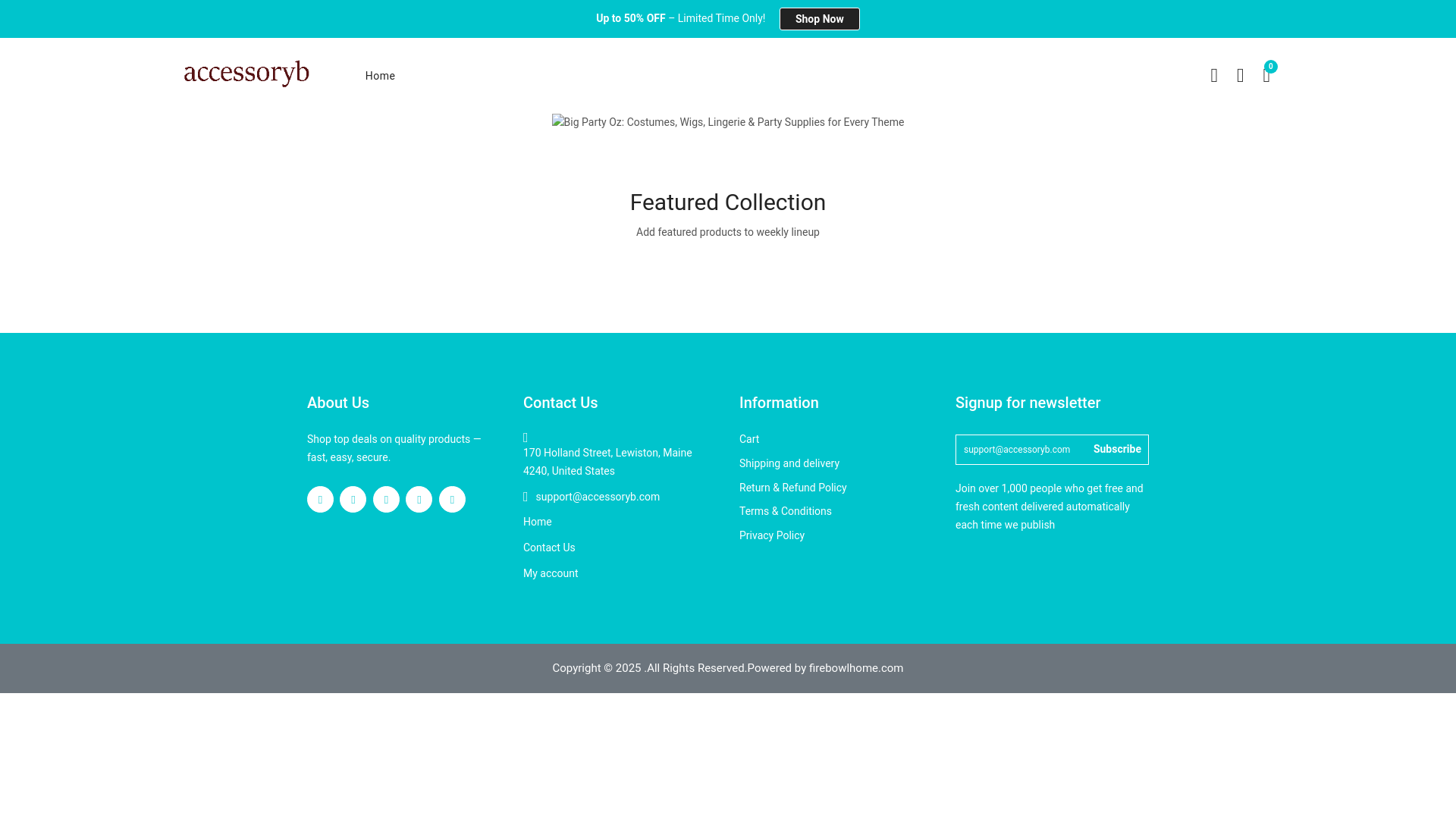 website screenshot of https://firebowlhome.com/