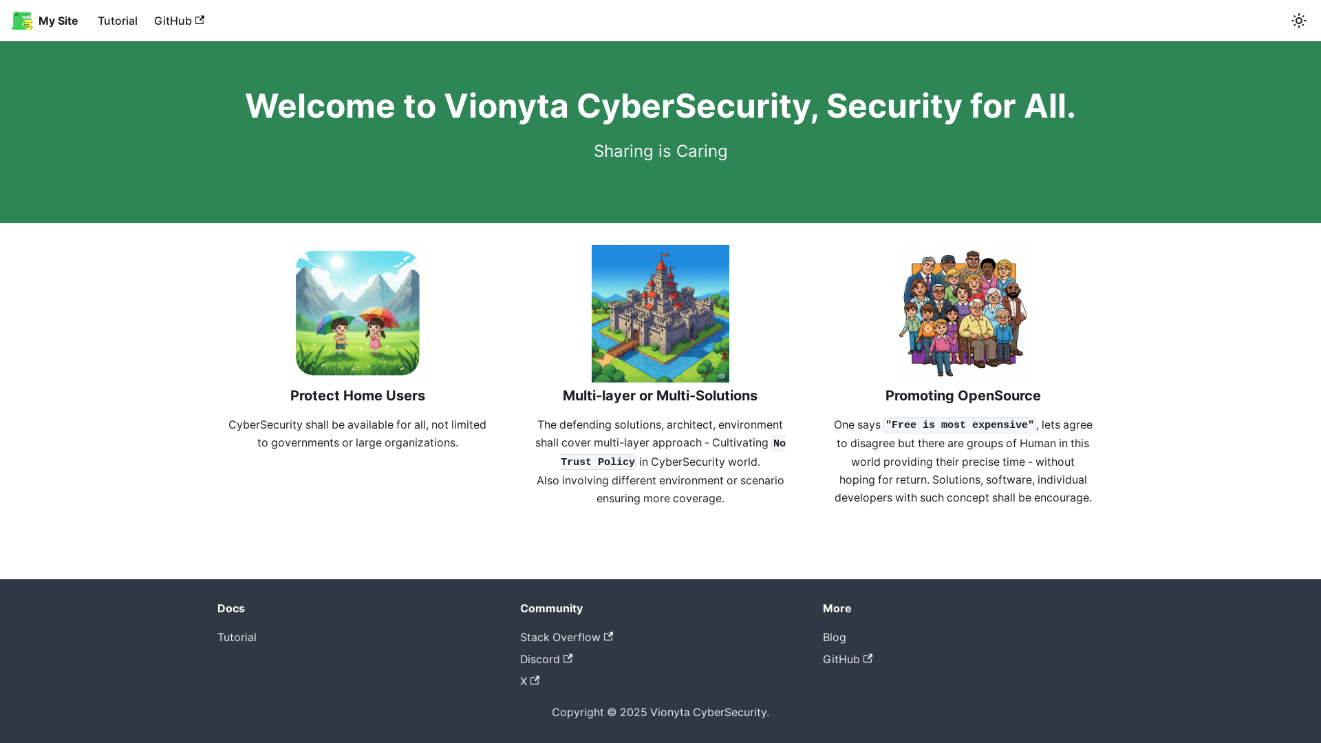 website screenshot of https://vionyta-app.pages.dev/