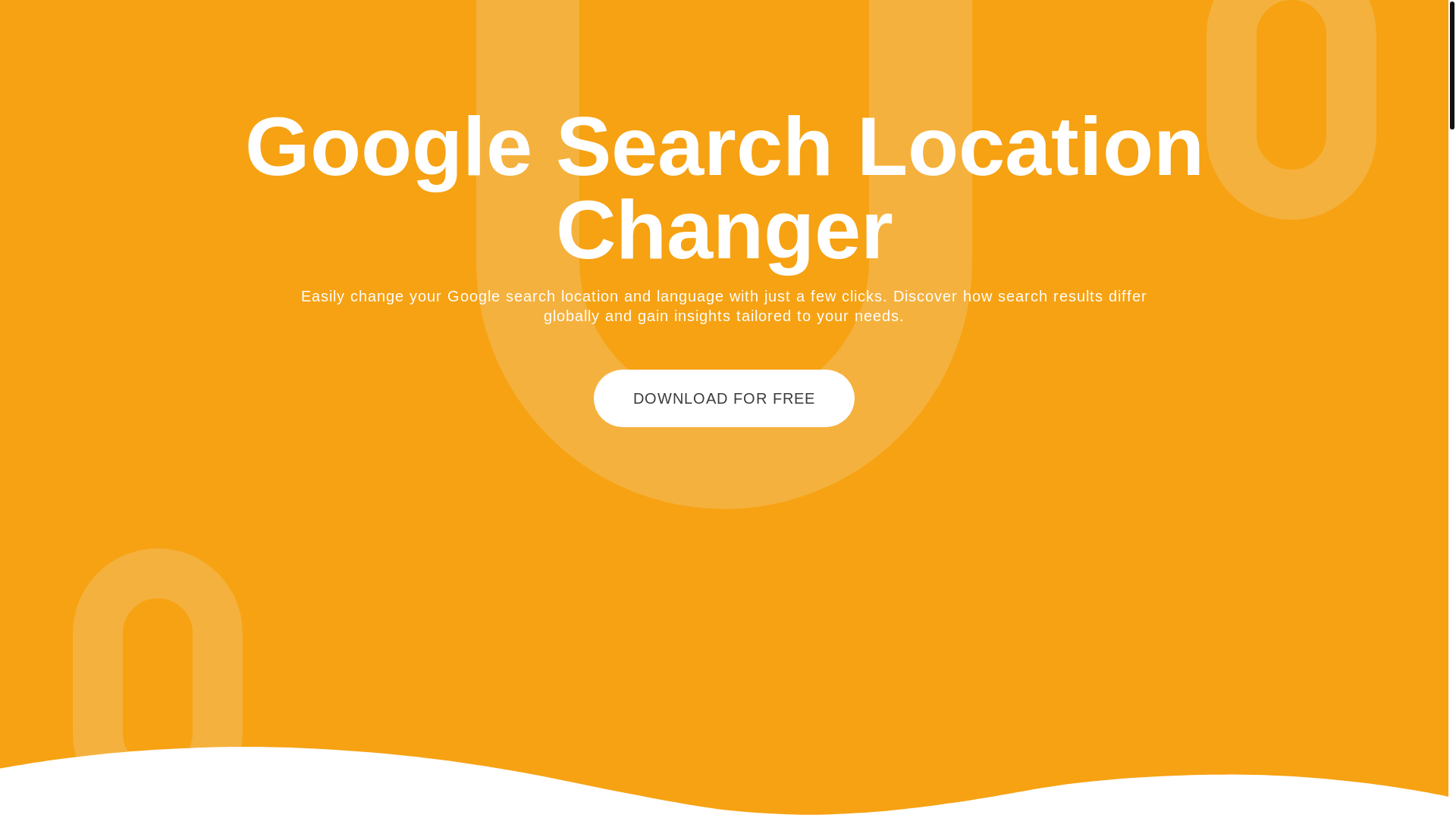 website screenshot of https://searchlocationchanger.pages.dev/