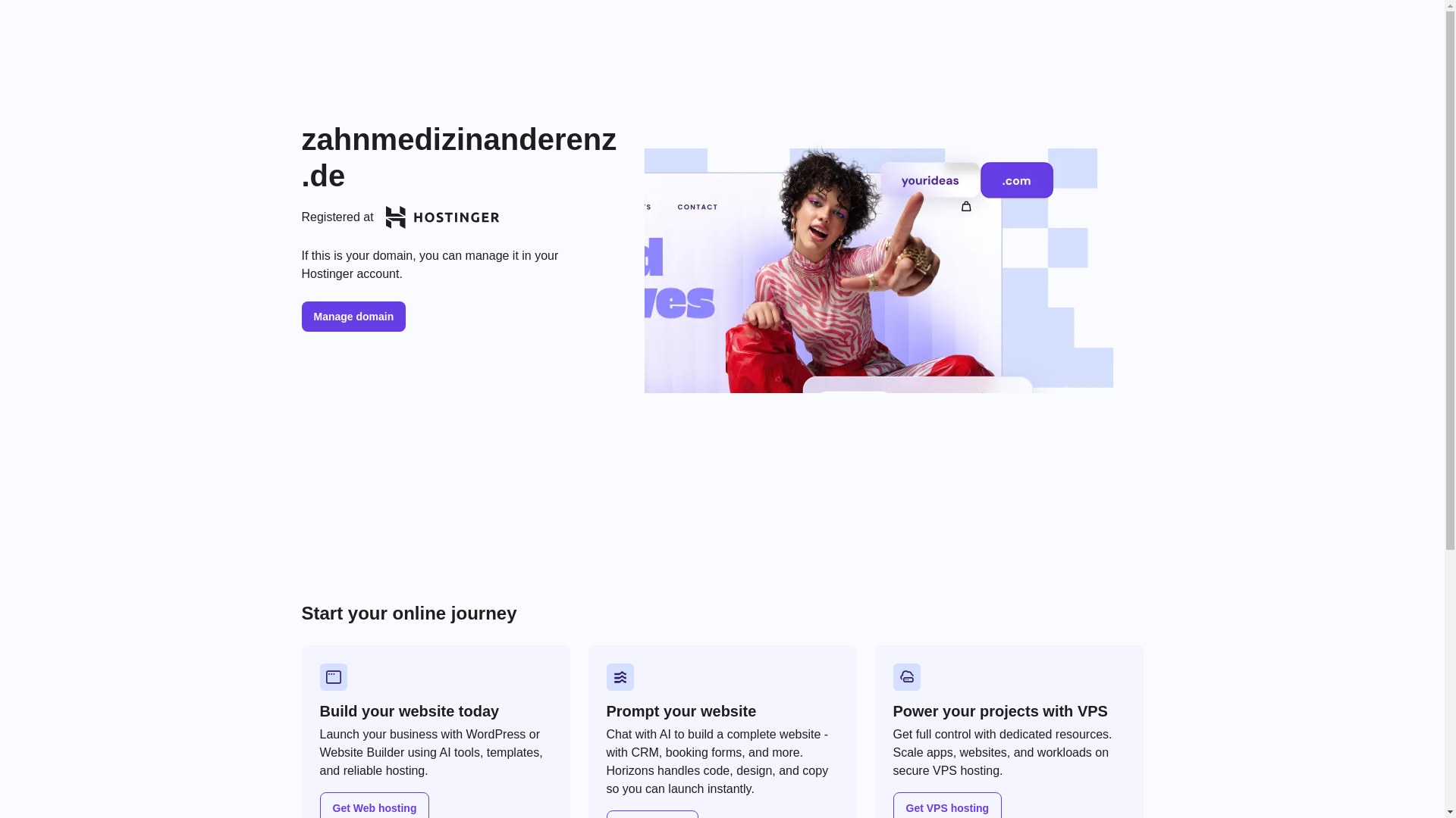 website screenshot of https://zahnmedizinanderenz.de/