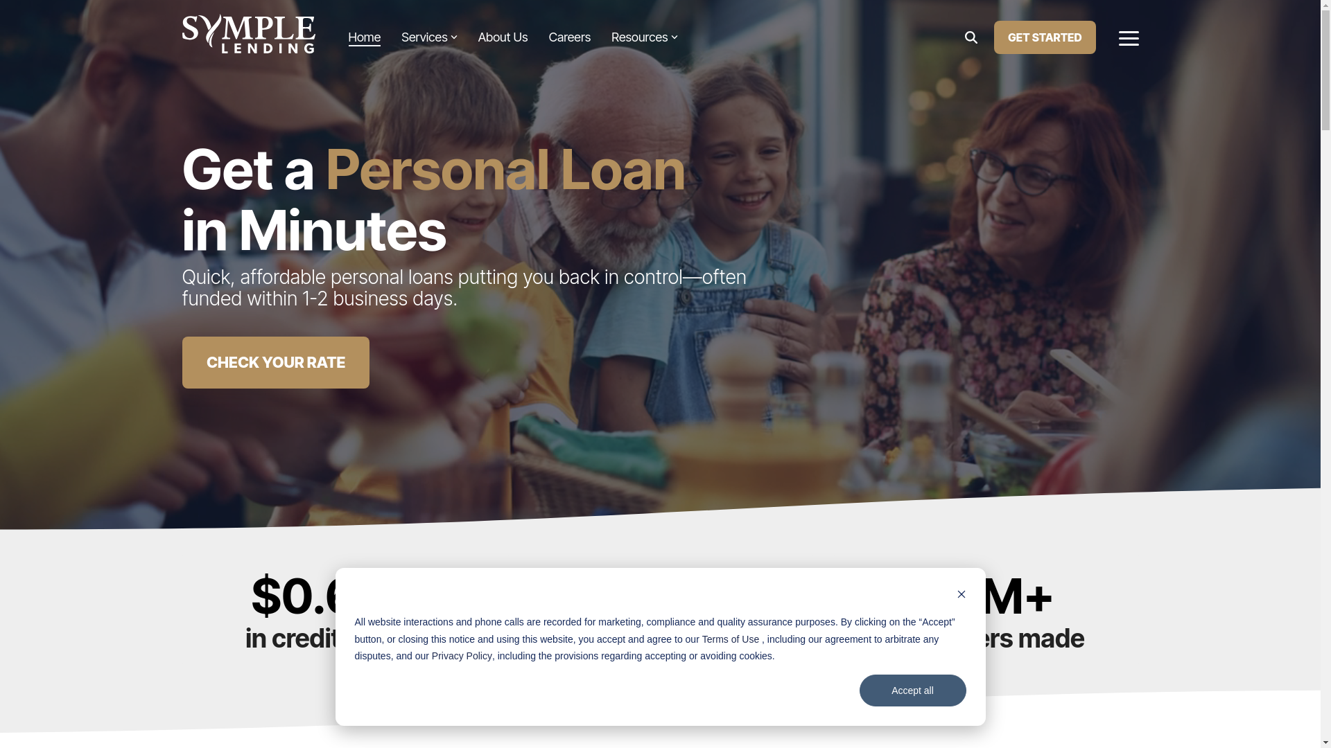 website screenshot of https://mysympleloancraftguide.com/