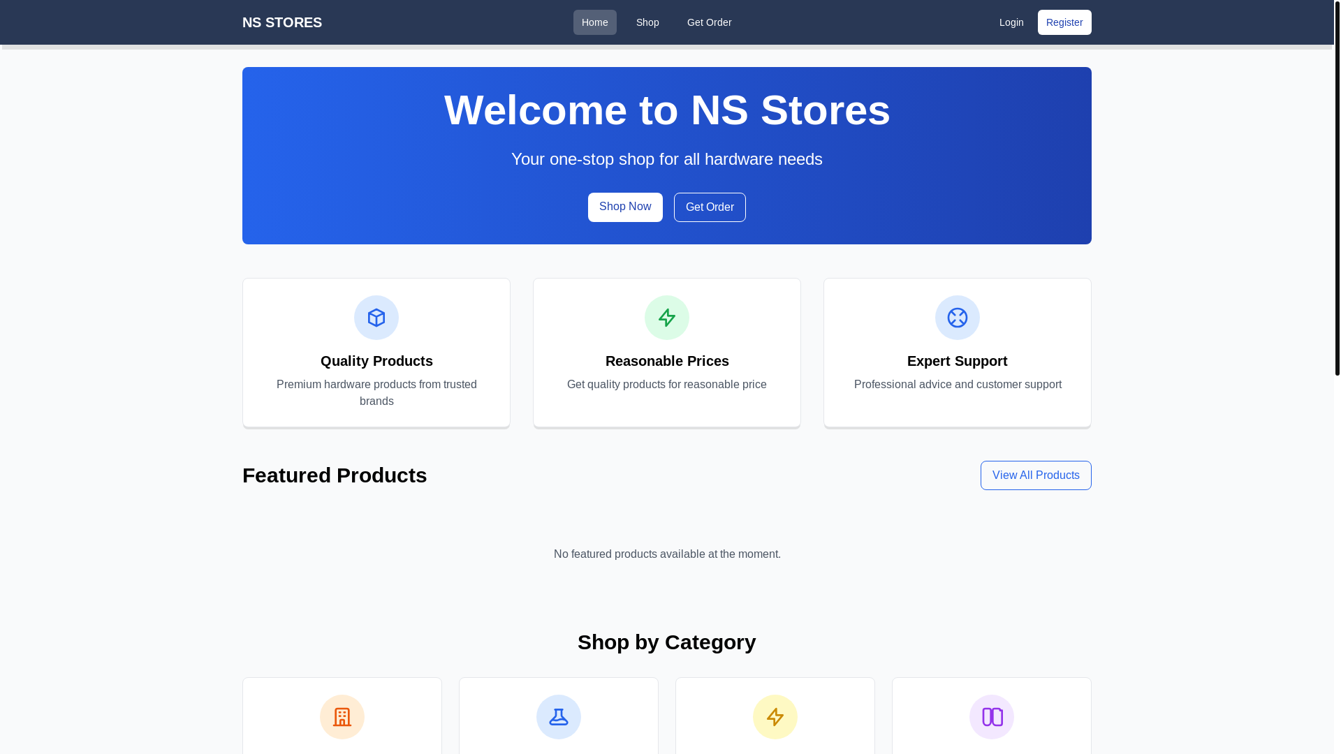 website screenshot of https://hardware-frontend.pages.dev/