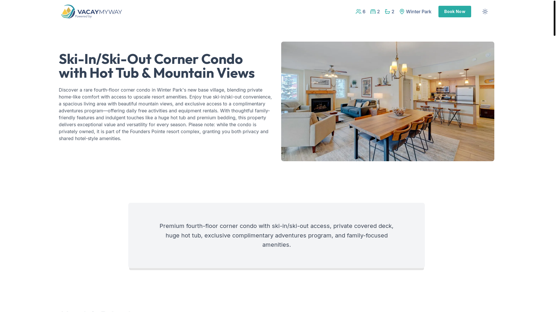 website screenshot of https://winterparktub.house/
