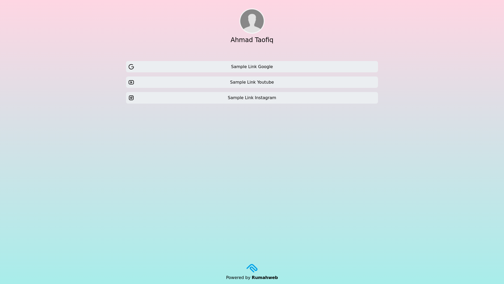 website screenshot of https://ahmadevaa.biz.id/