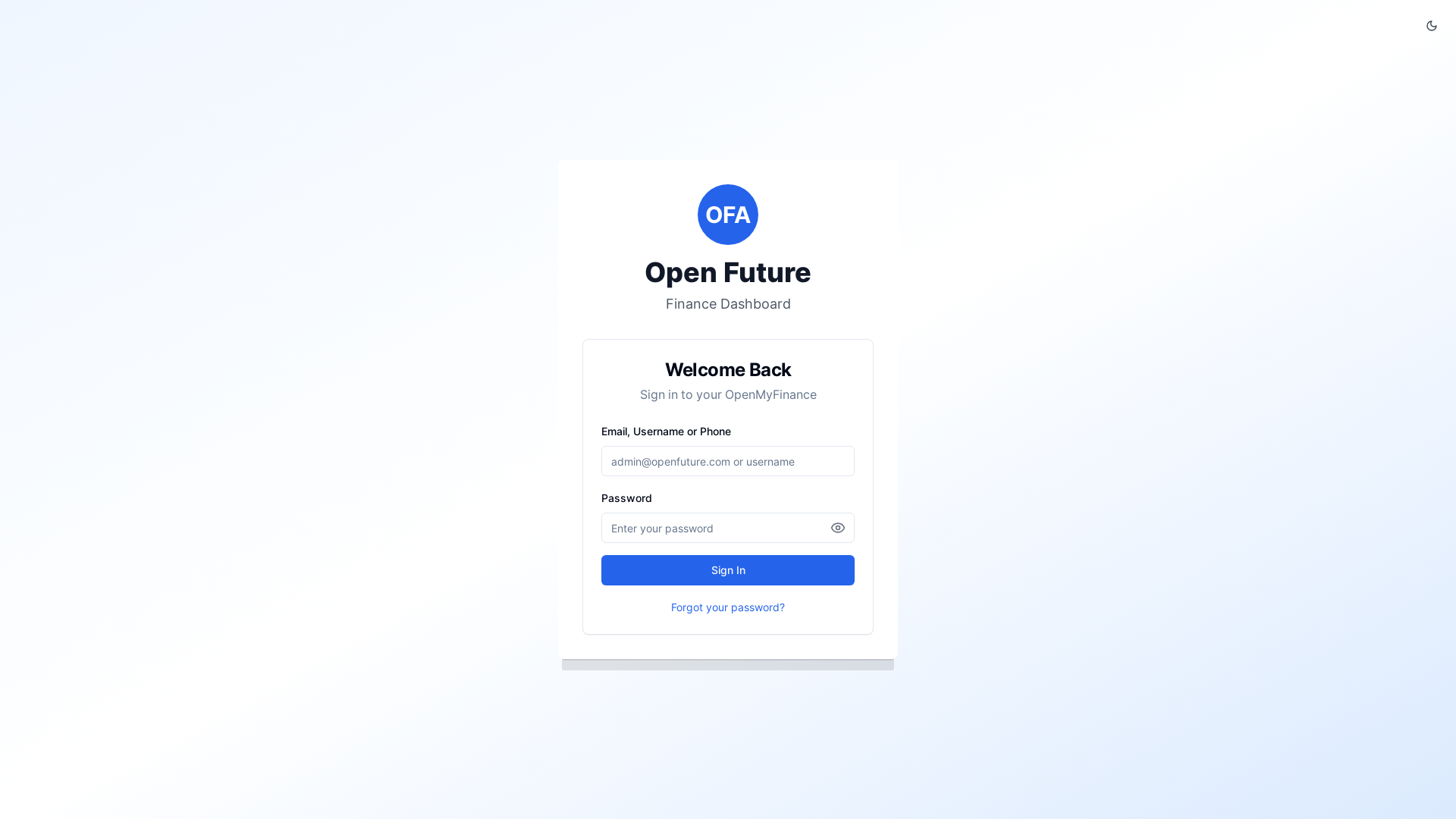 website screenshot of https://openmyfinance.pages.dev/
