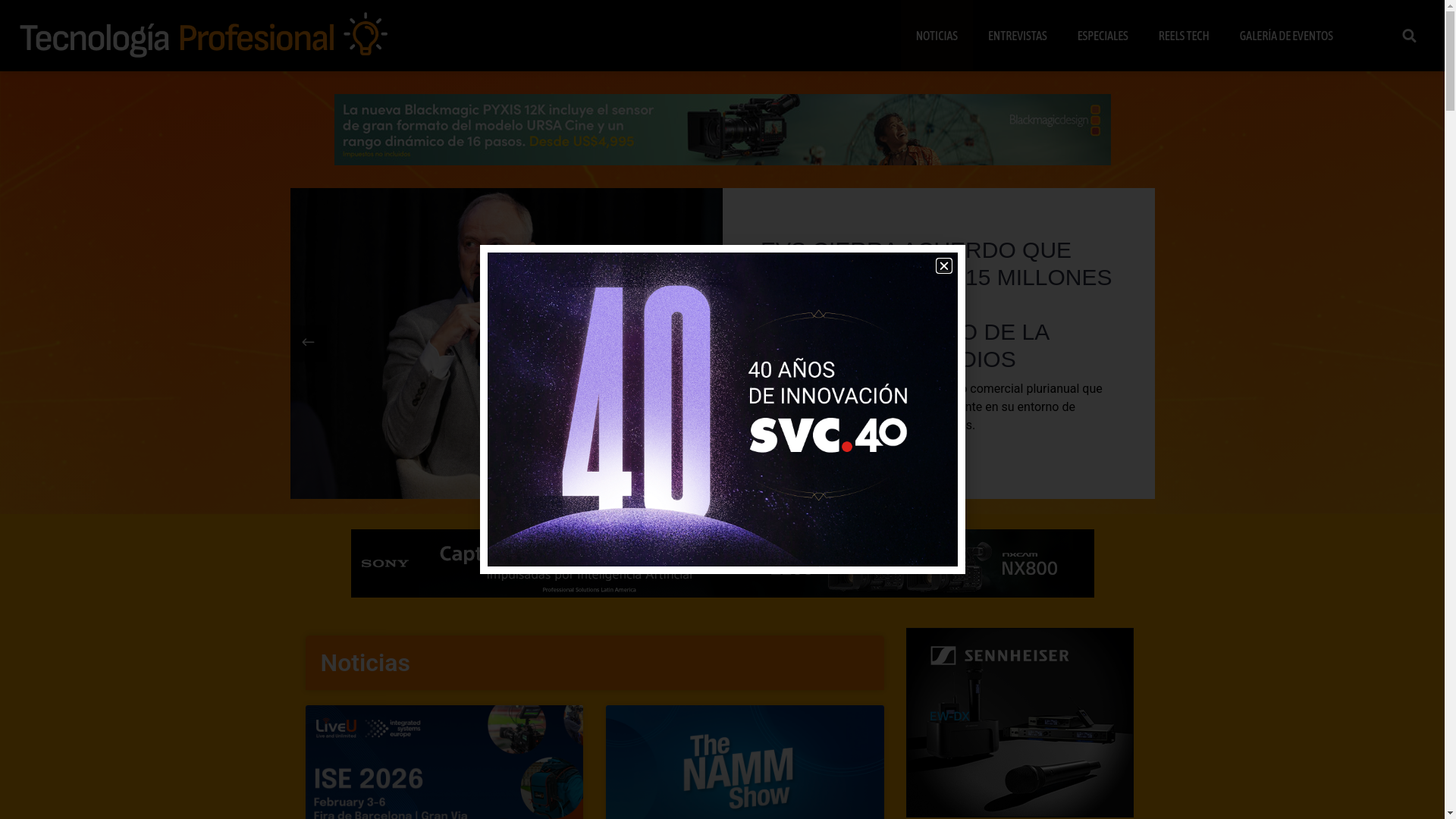 website screenshot of https://tecnologiaprofesional.com