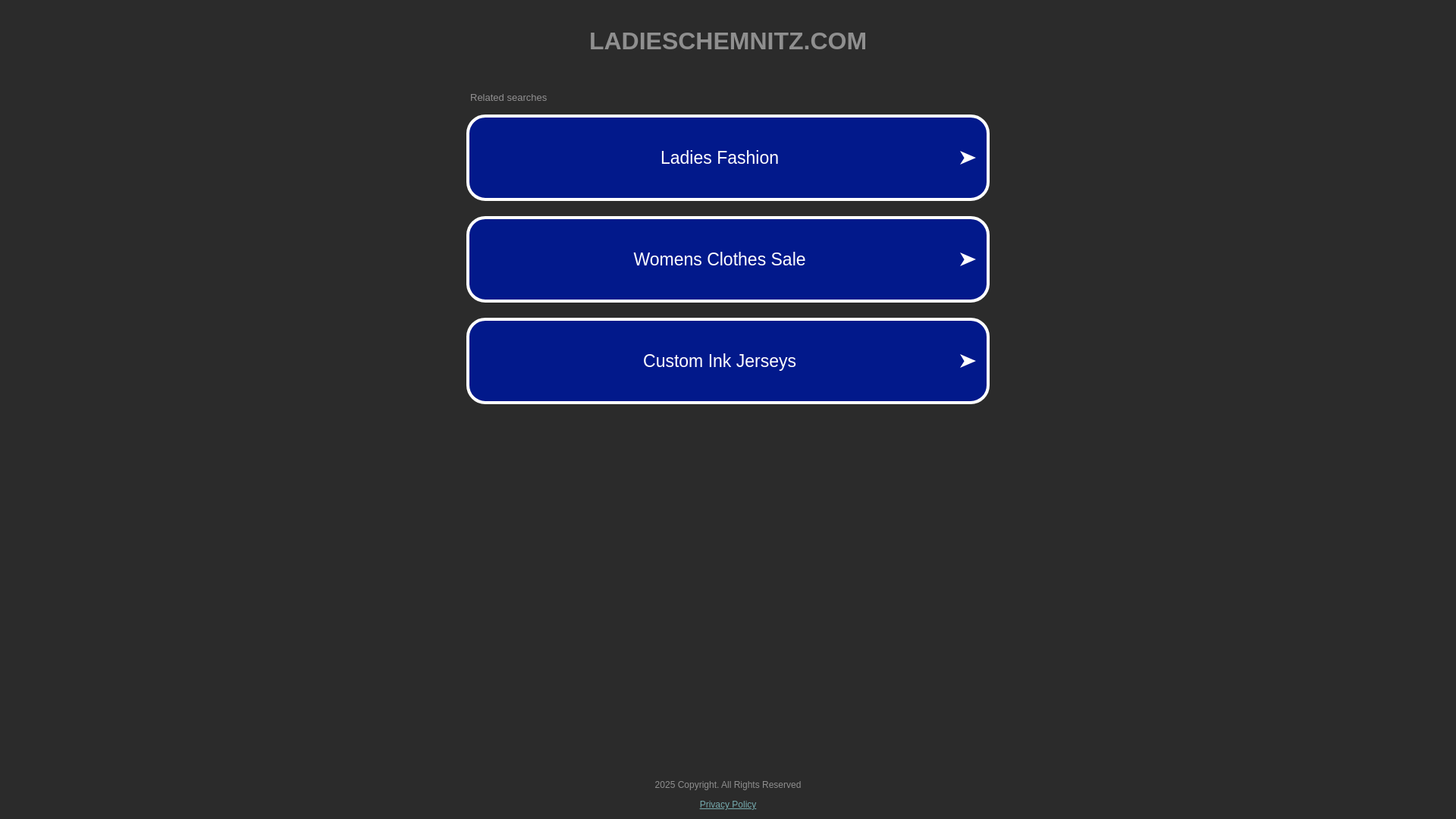 website screenshot of https://ladieschemnitz.com/