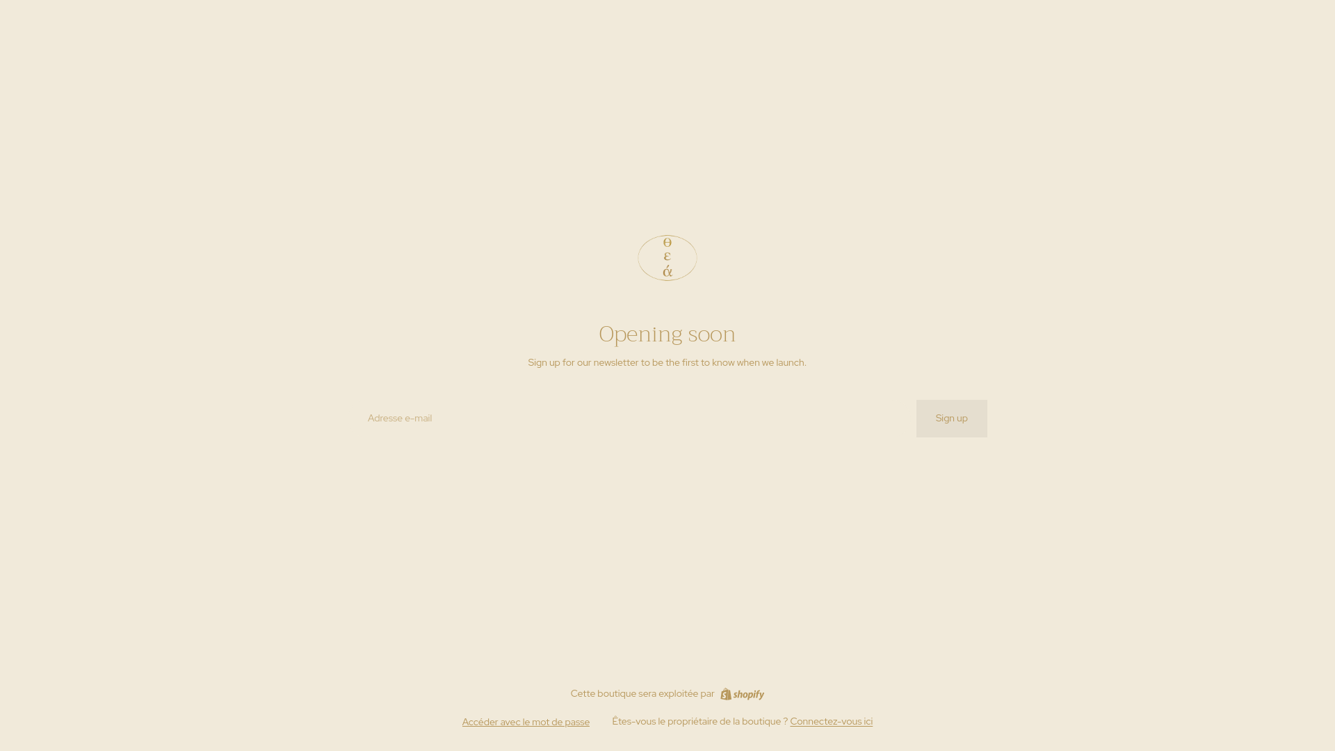 website screenshot of https://oeacreations.fr/