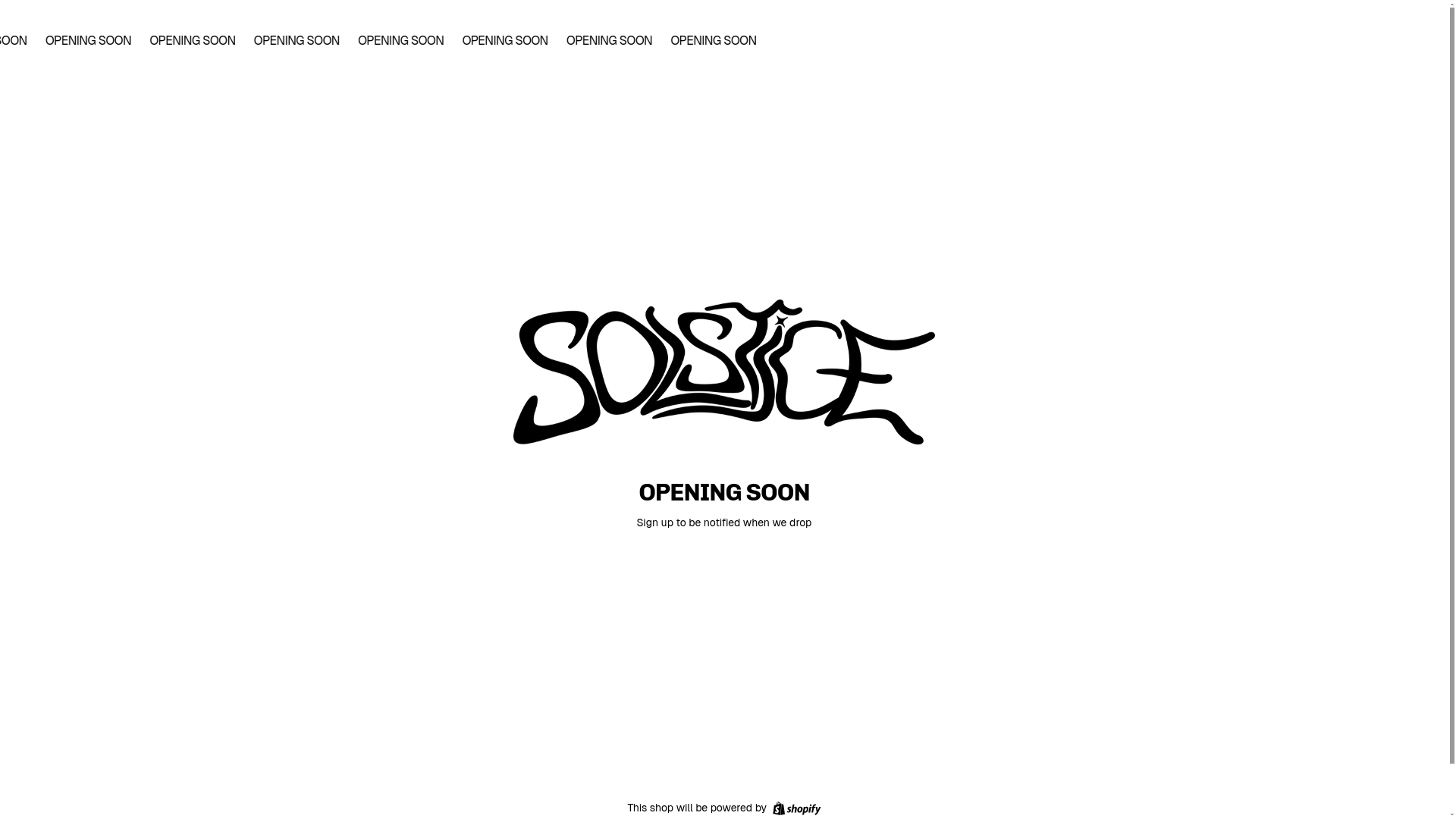 website screenshot of https://solsticeclothingnz.com/