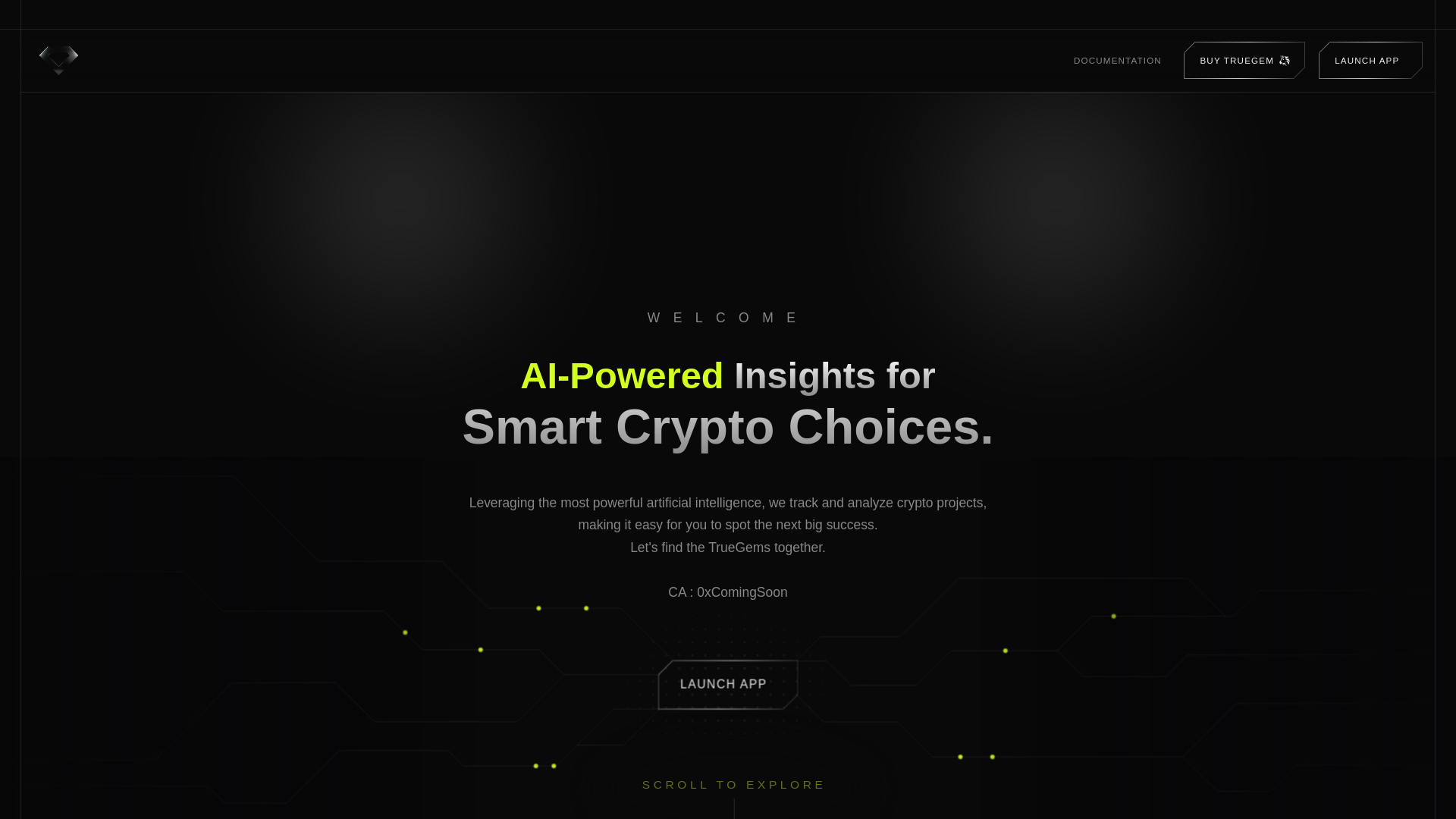 website screenshot of https://truegemai.pro/