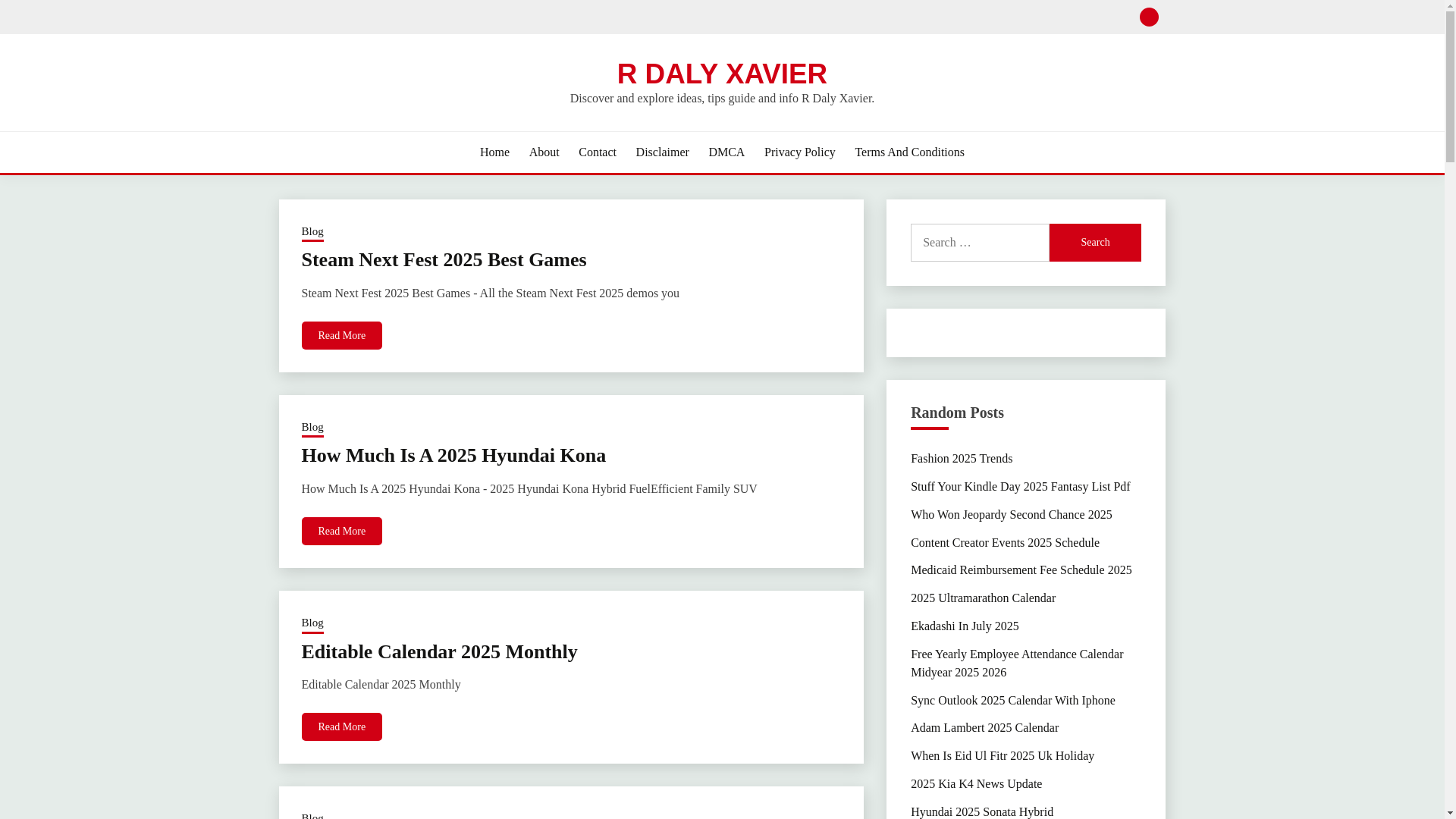 website screenshot of https://rdalyxavier.pages.dev/