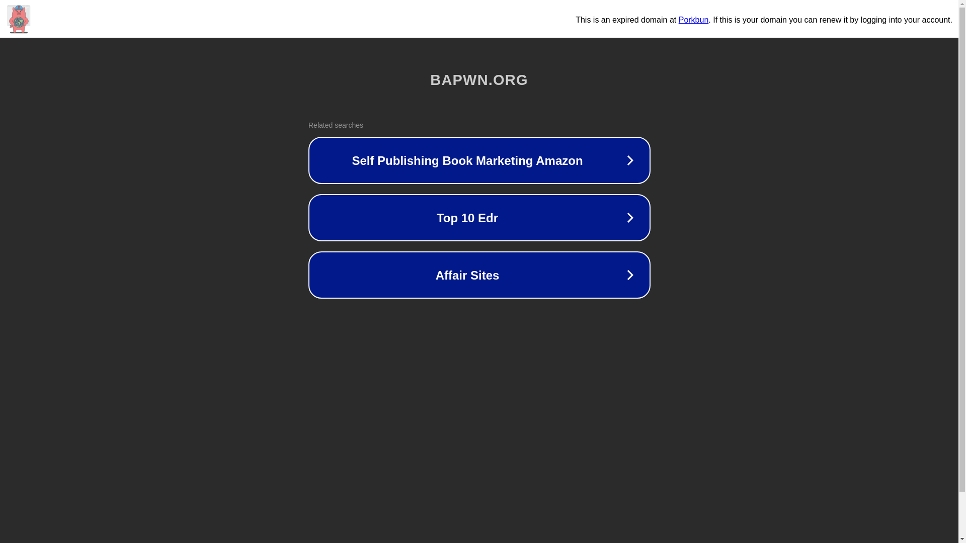 website screenshot of https://bapwn.org/