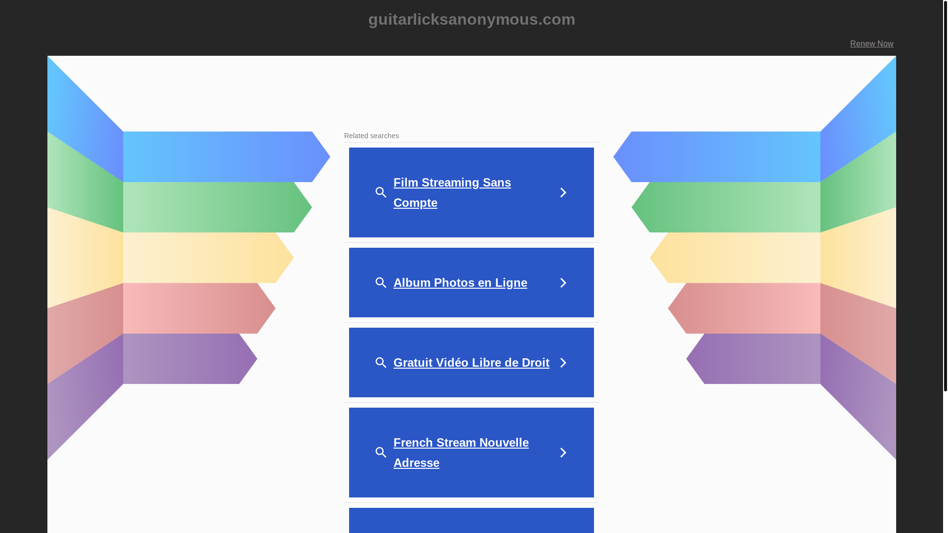 website screenshot of https://guitarlicksanonymous.com/