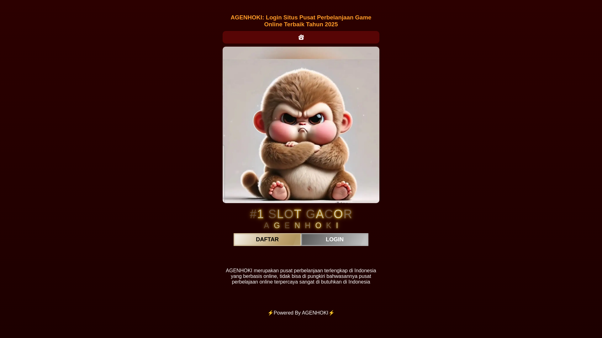 website screenshot of https://agenhoki-kendalkemlagi1.pages.dev/