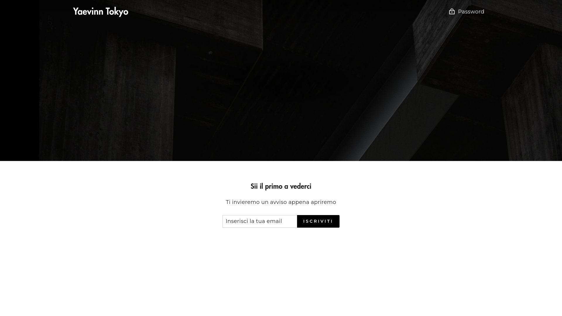 website screenshot of https://yaevinntokyo.com/
