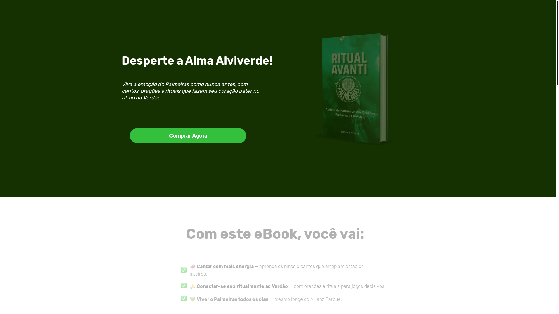 website screenshot of https://avantialviverde.shop/