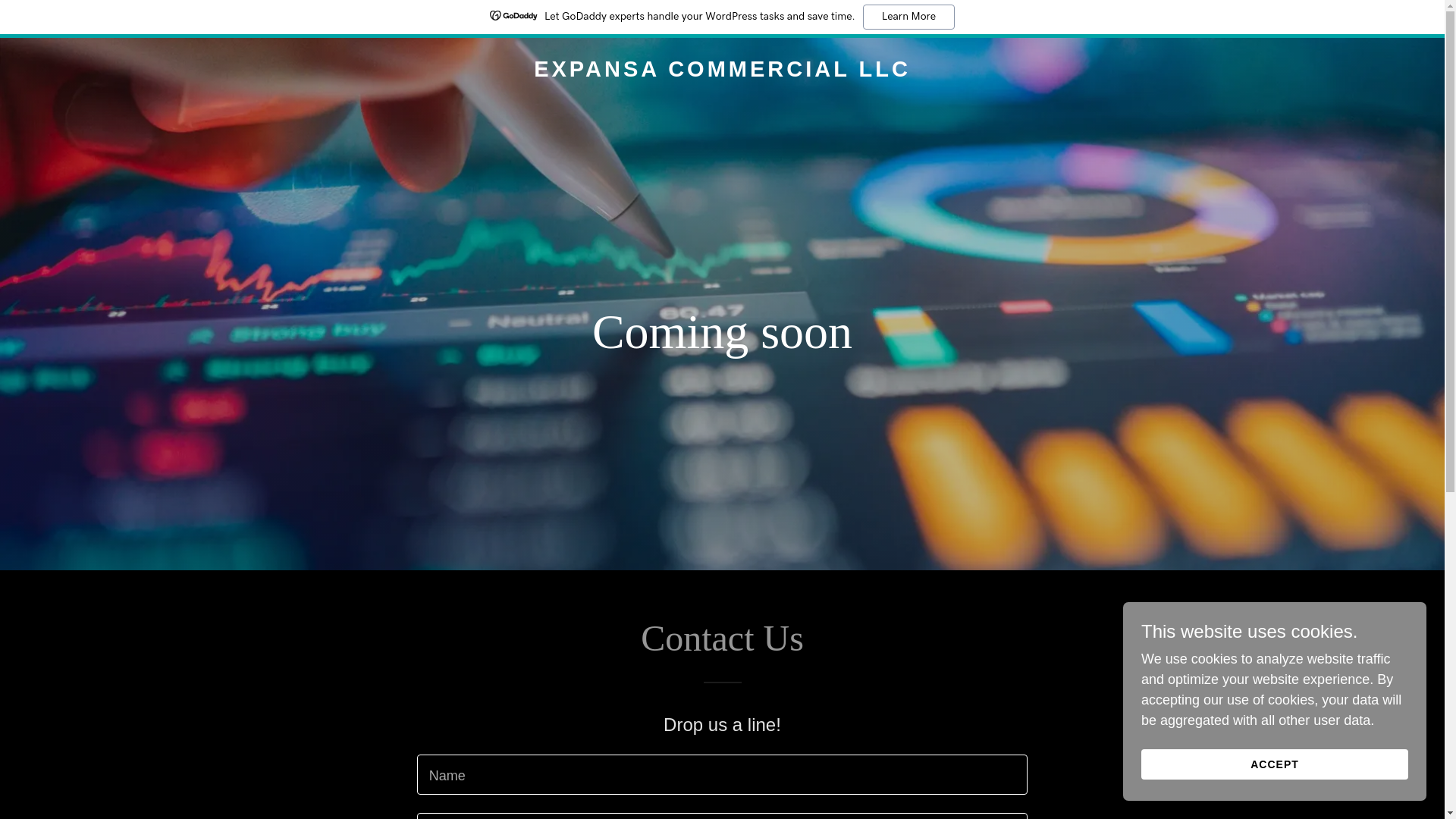 website screenshot of https://expansallc.com/