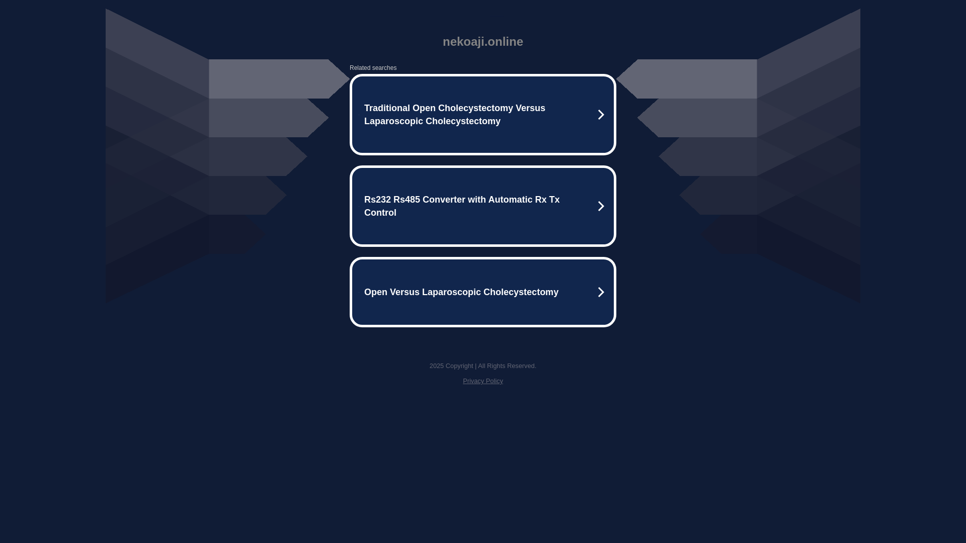 website screenshot of https://nekoaji.online/