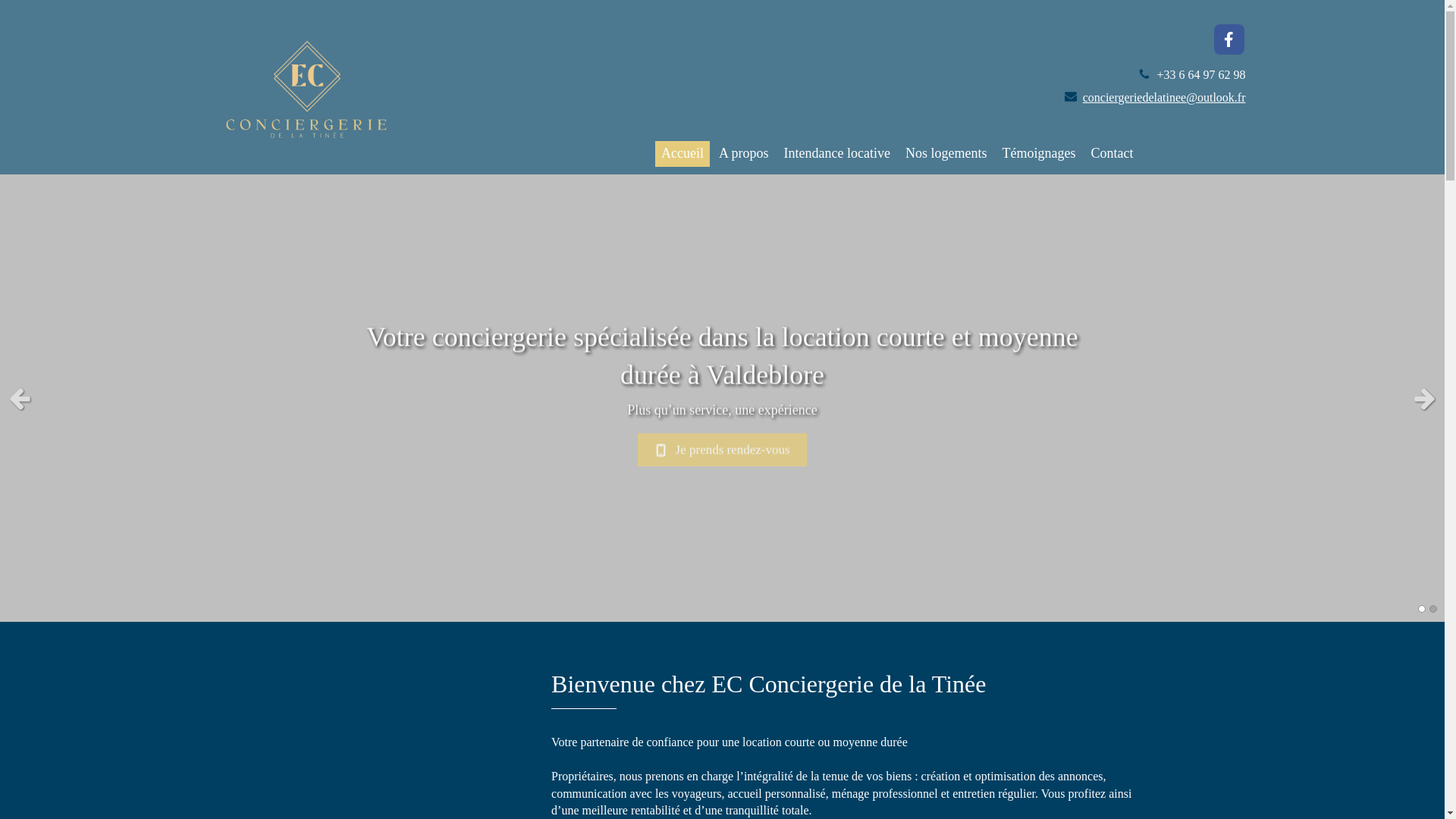 website screenshot of https://conciergeriedelatinee.fr/