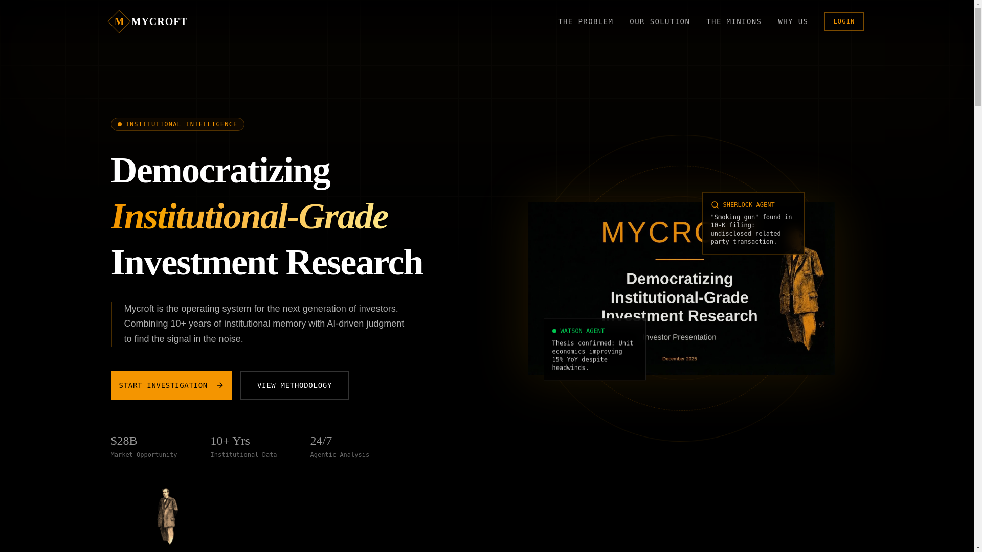 website screenshot of https://mycroftcompetition.com/