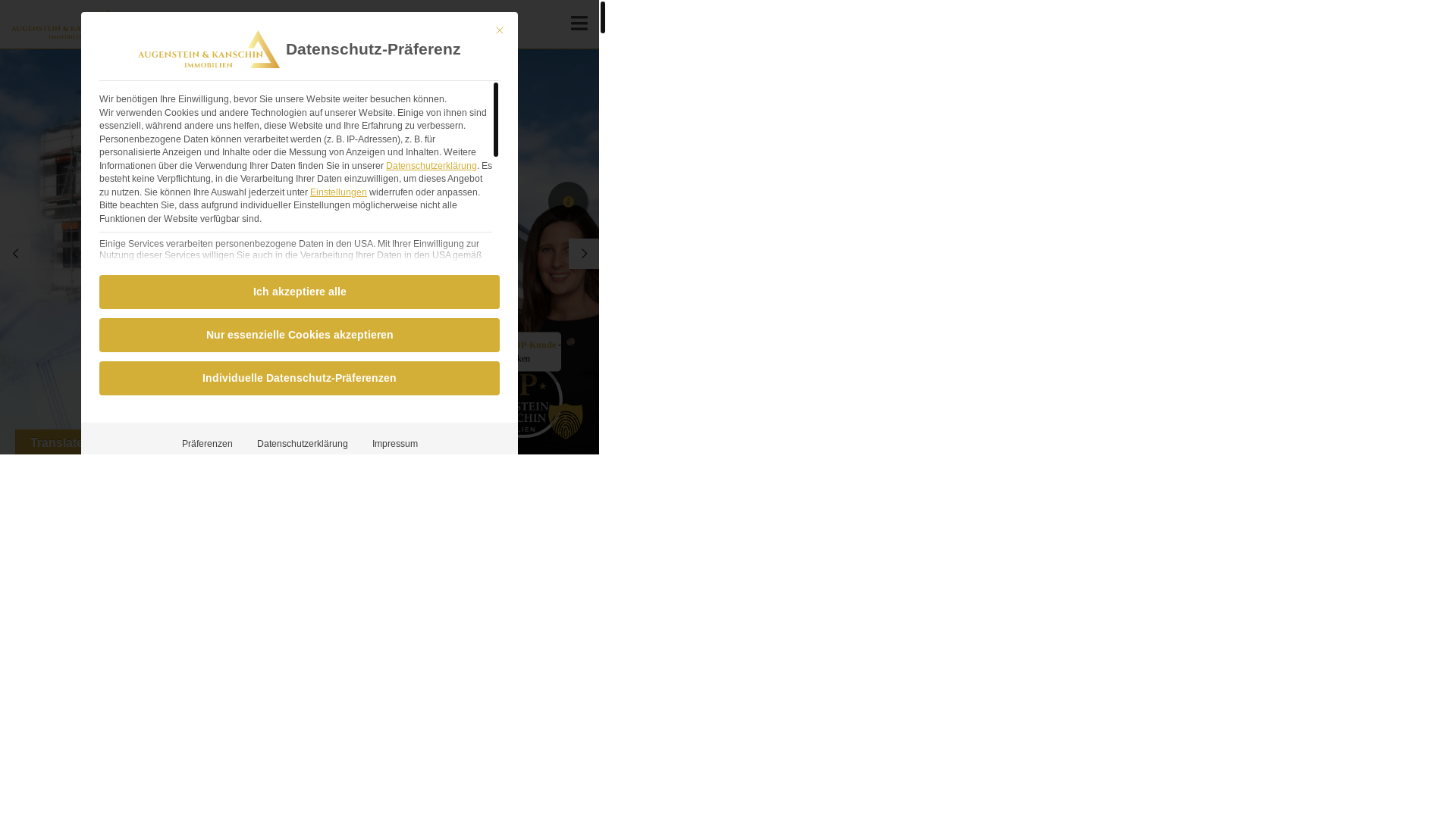 website screenshot of https://rastattwohnen.de/