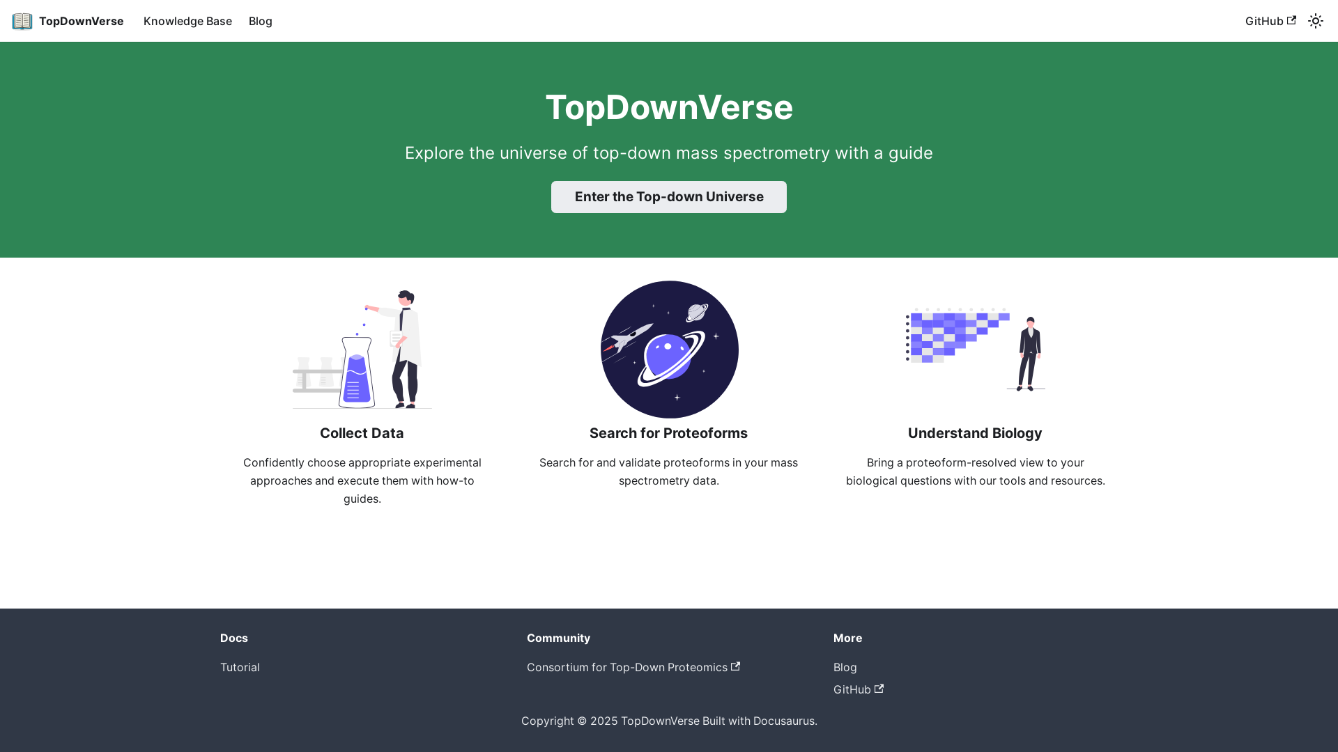 website screenshot of https://topdownverse.com/
