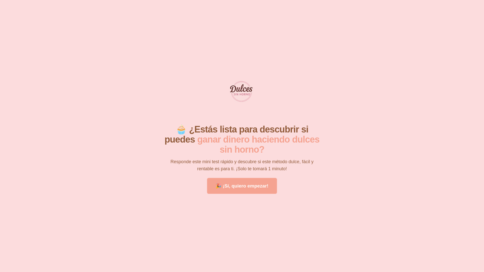 website screenshot of https://dulcesrentables.site/