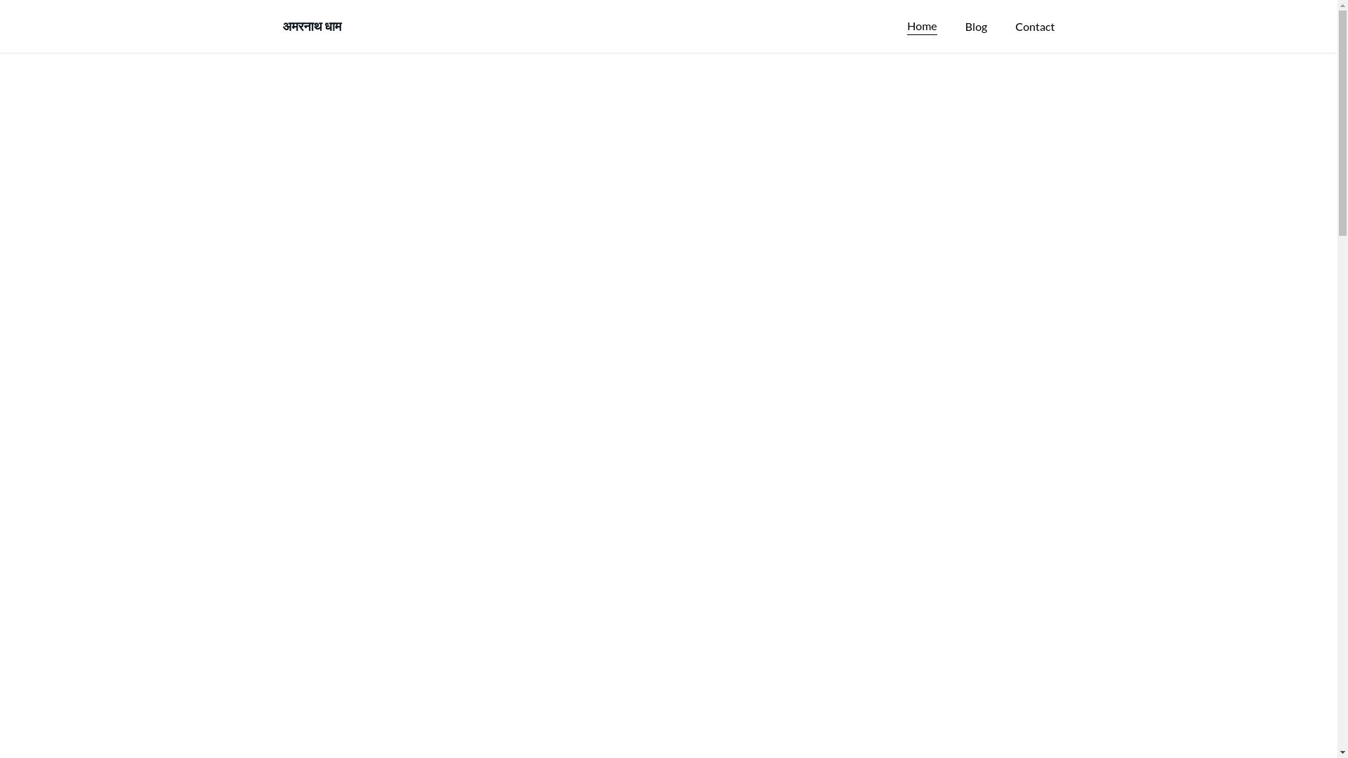 website screenshot of https://amarnathdham.online/