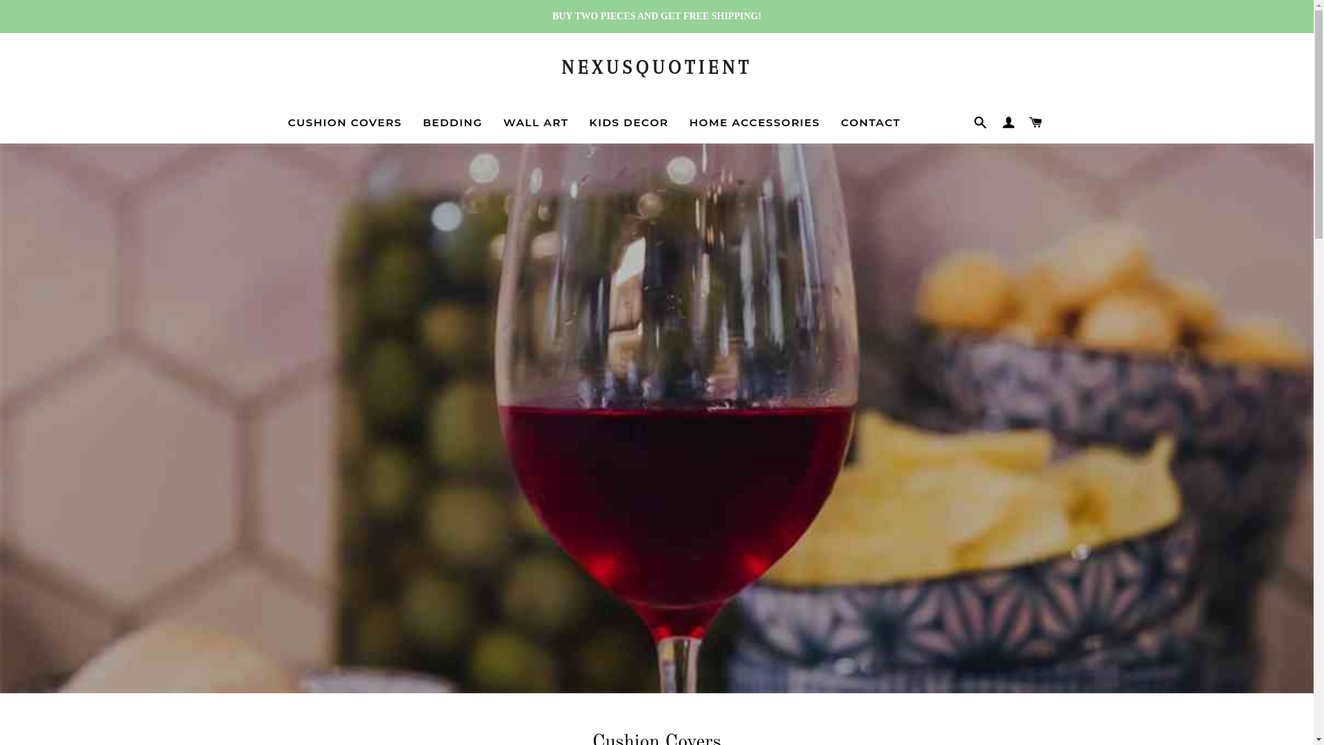 website screenshot of https://nexusquotient.shop/