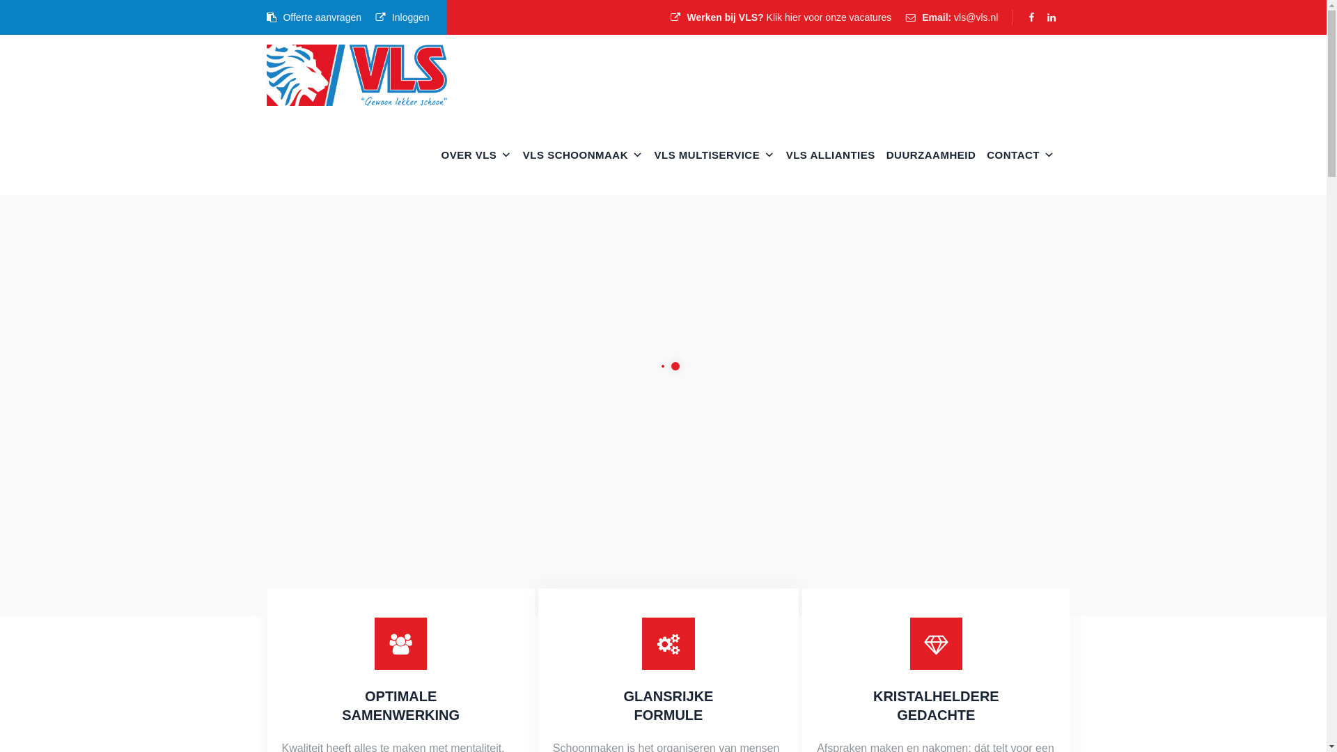 website screenshot of https://naarvls.nl/