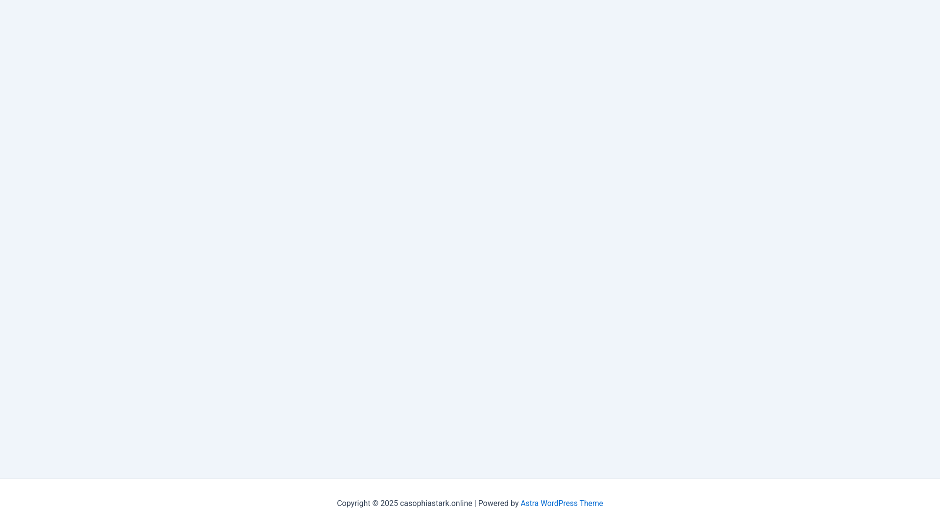 website screenshot of https://casophiastark.online/