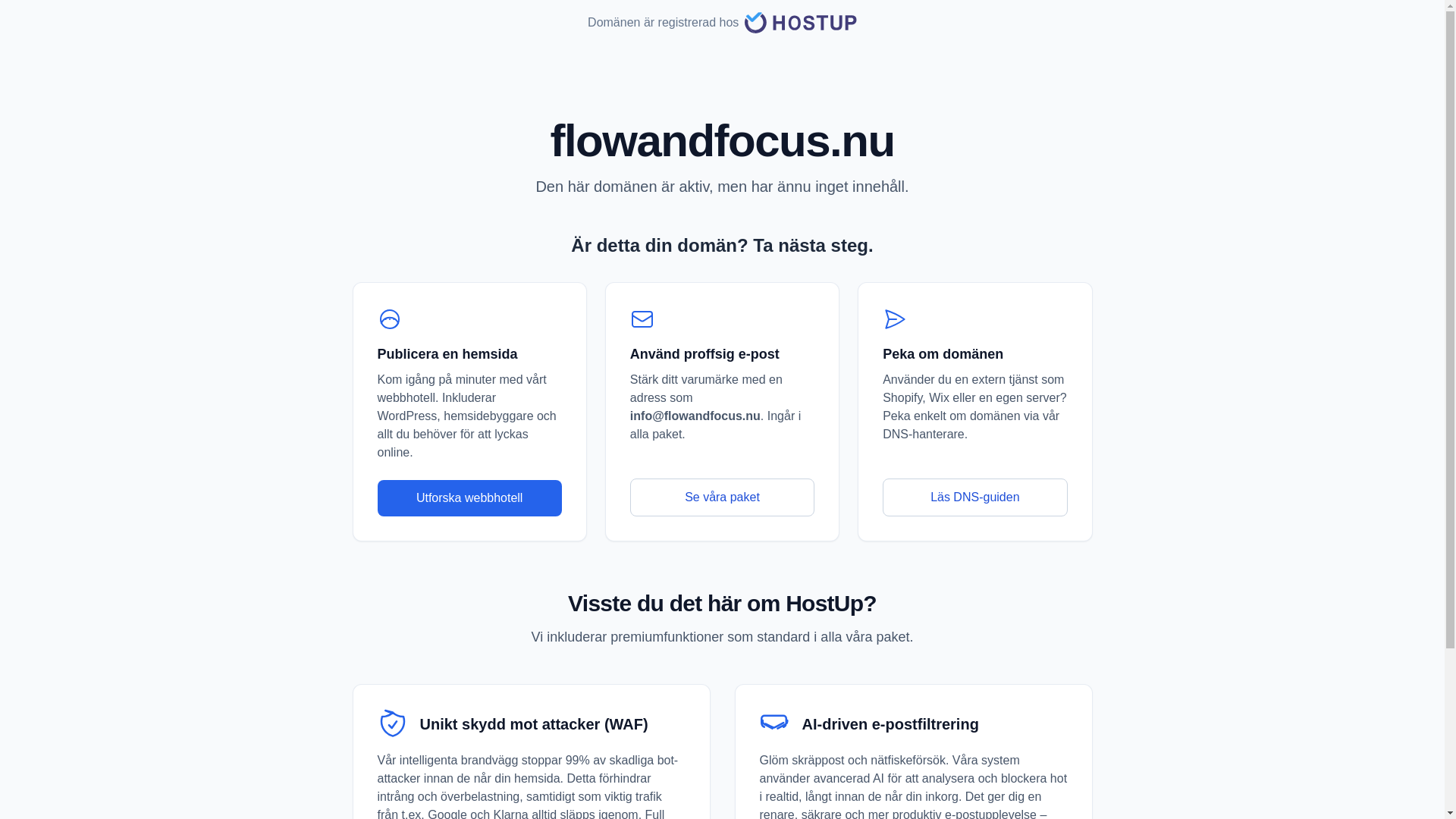 website screenshot of https://flowandfocus.nu/