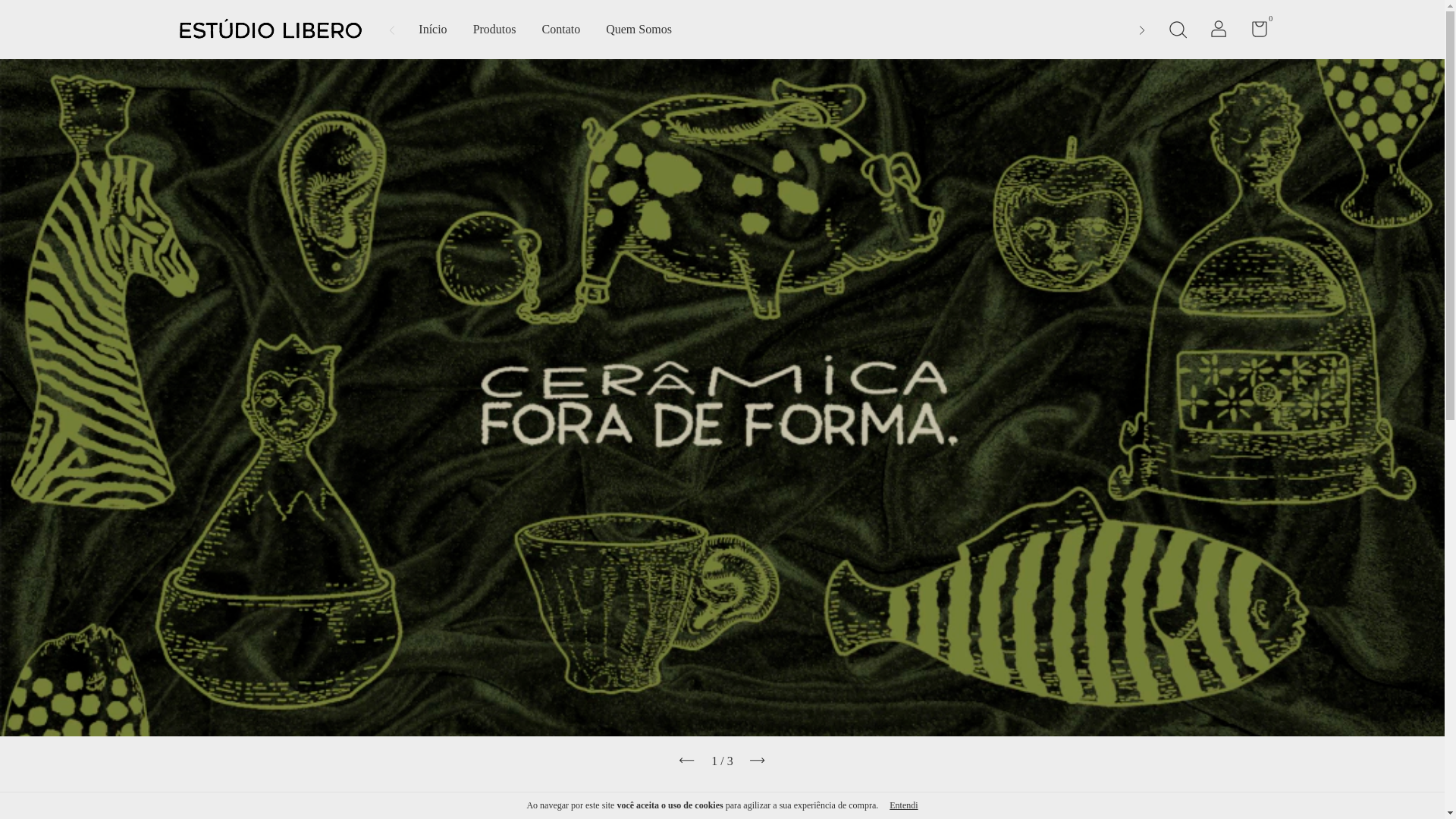 website screenshot of https://estudiolibero.com.br/