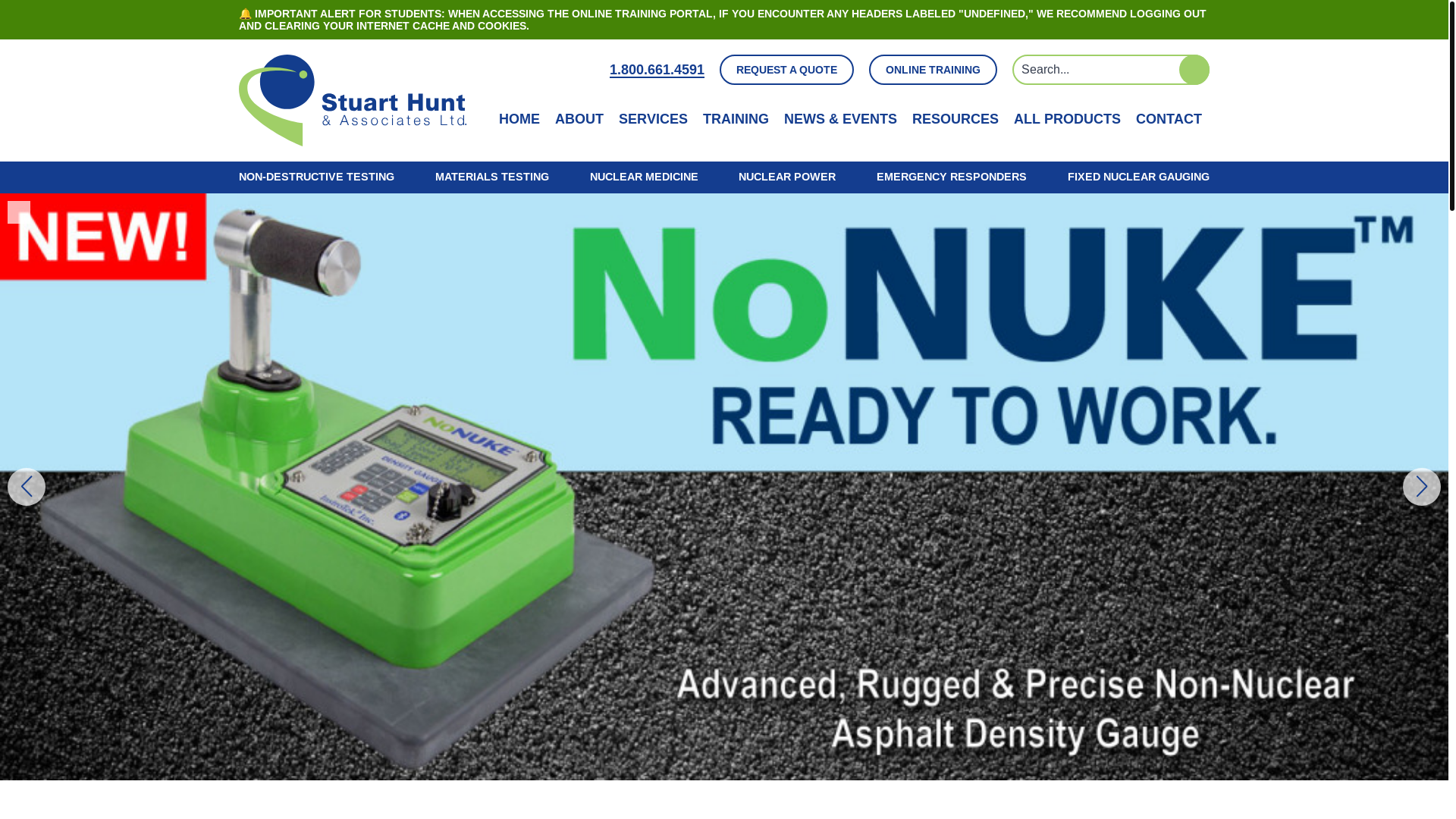 website screenshot of https://stuarthunt.world/