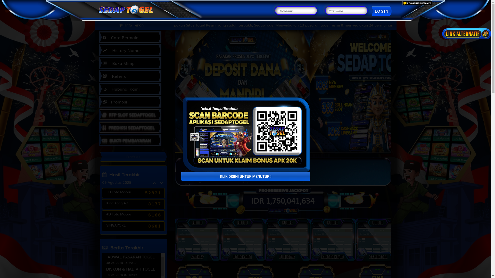 website screenshot of https://sedappelajar.com/