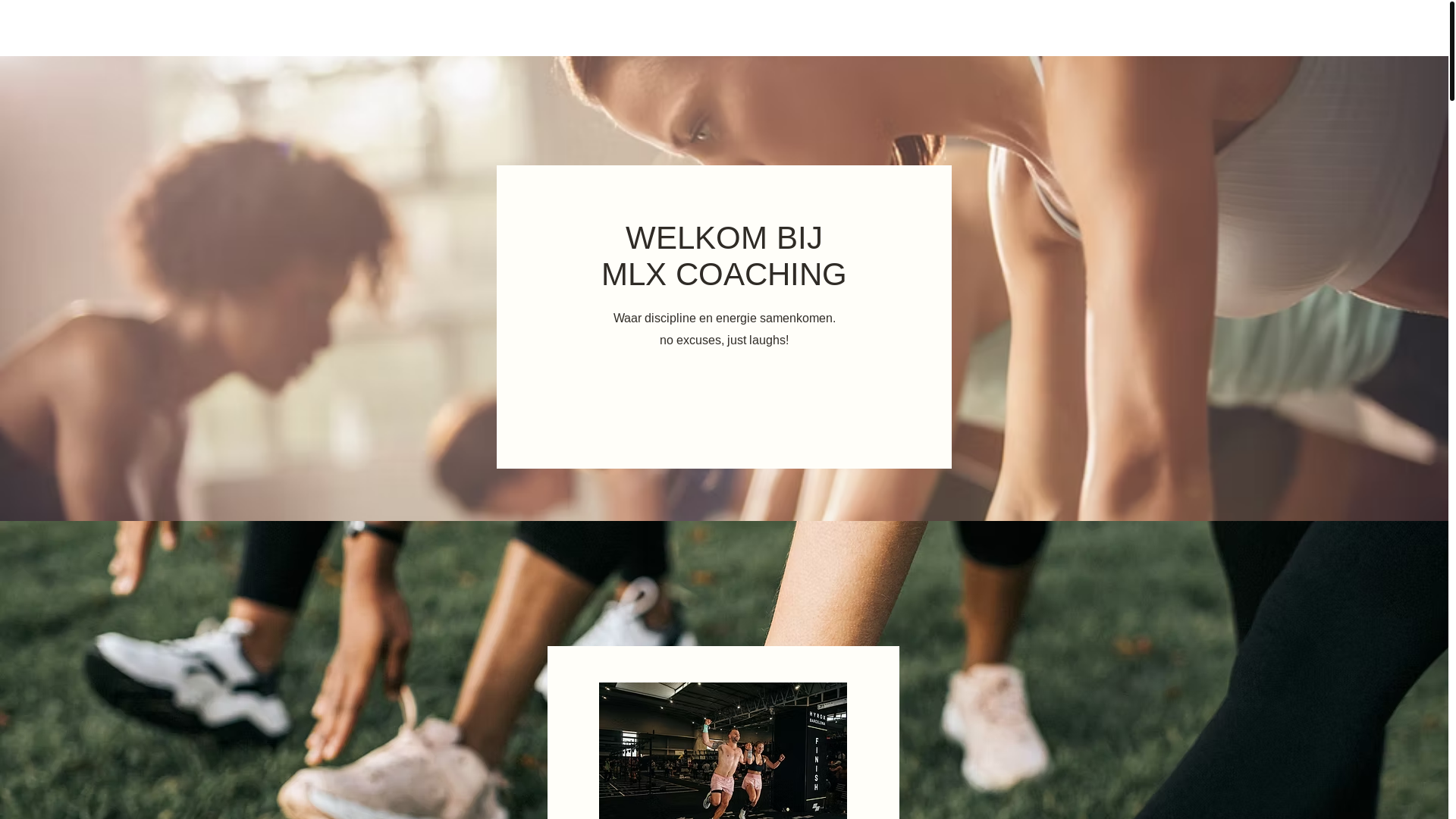 website screenshot of https://mlxcoaching.com/