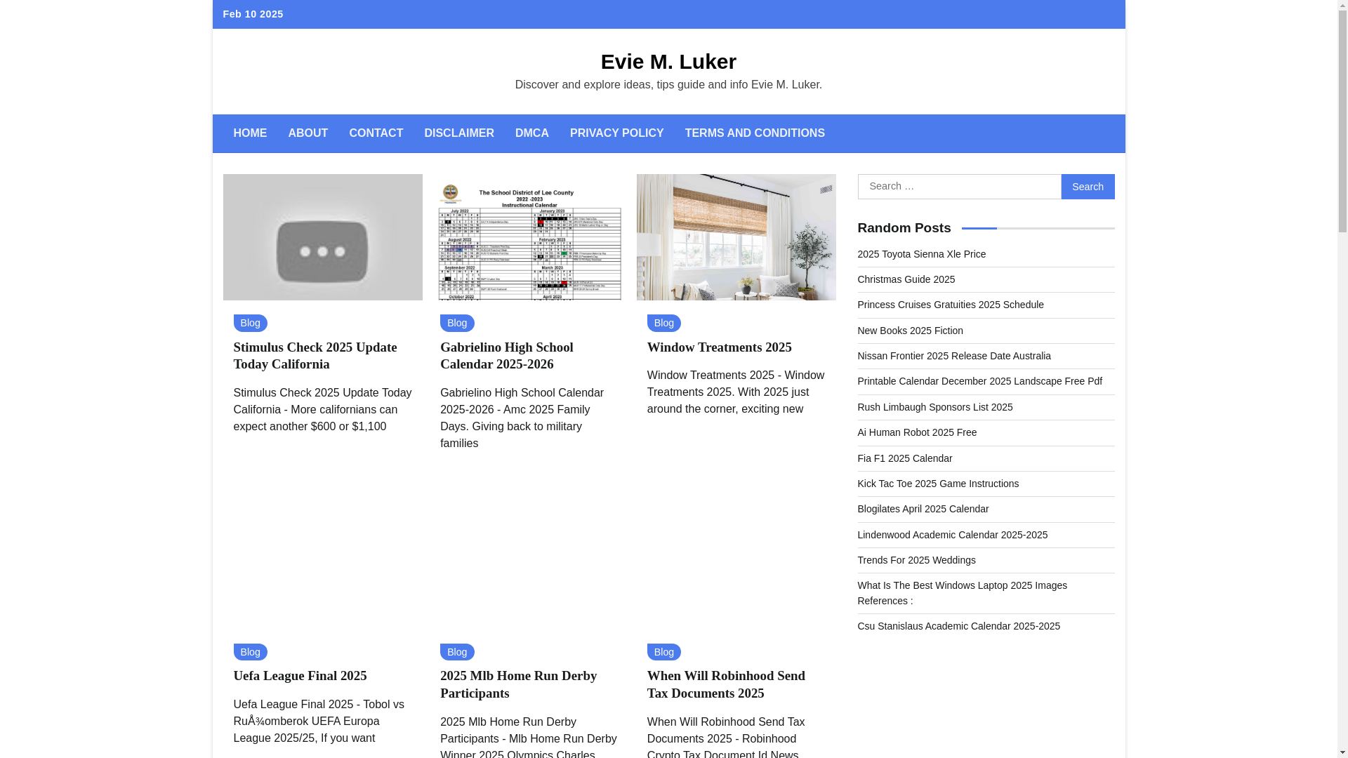 website screenshot of https://eviemluker.pages.dev/