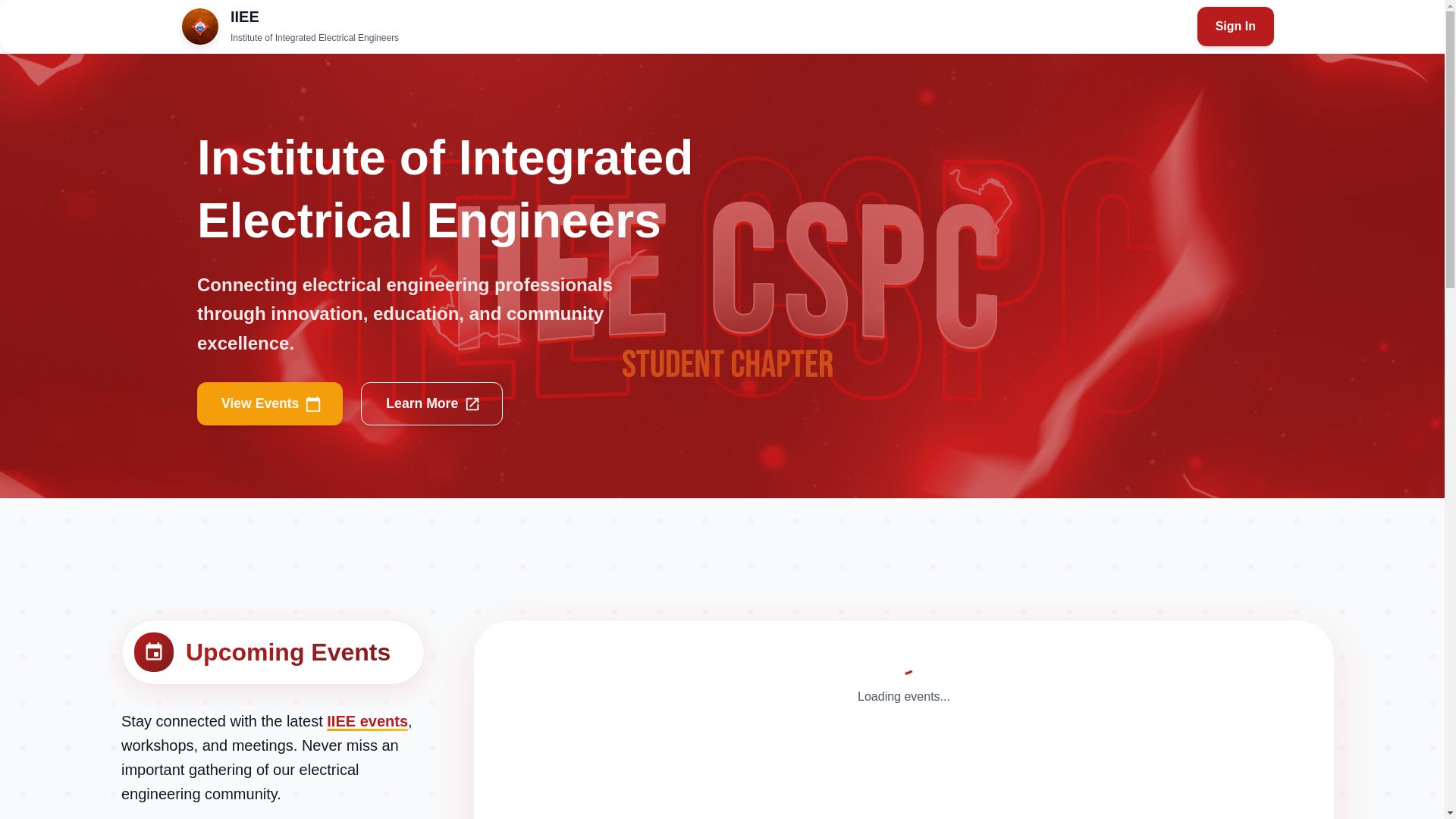website screenshot of https://iieewebsitenew.pages.dev/