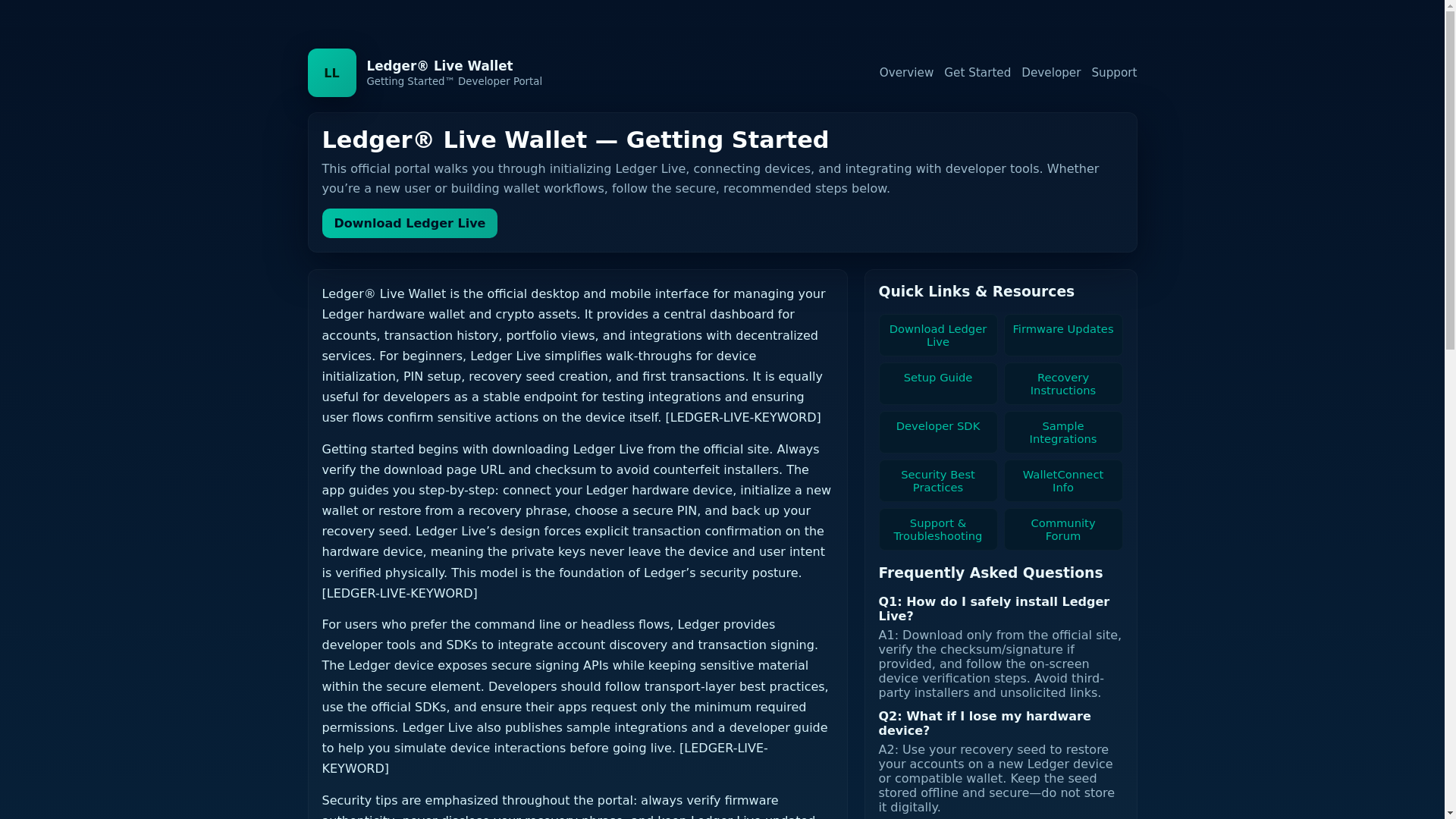 website screenshot of https://ldger-liv-wallt.pages.dev/
