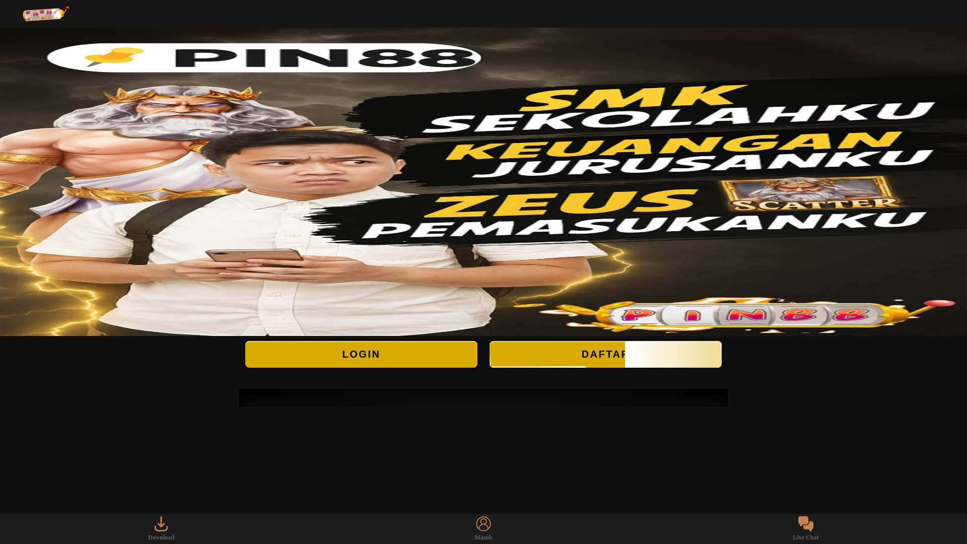 website screenshot of https://pin88ampcokk.pages.dev/