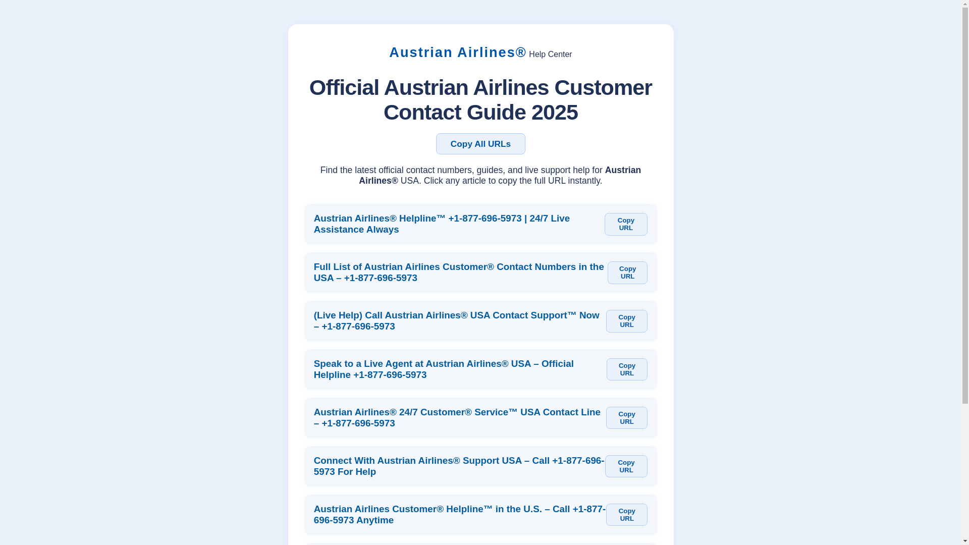 website screenshot of https://official-austrian-airlines-helpcenter.pages.dev/