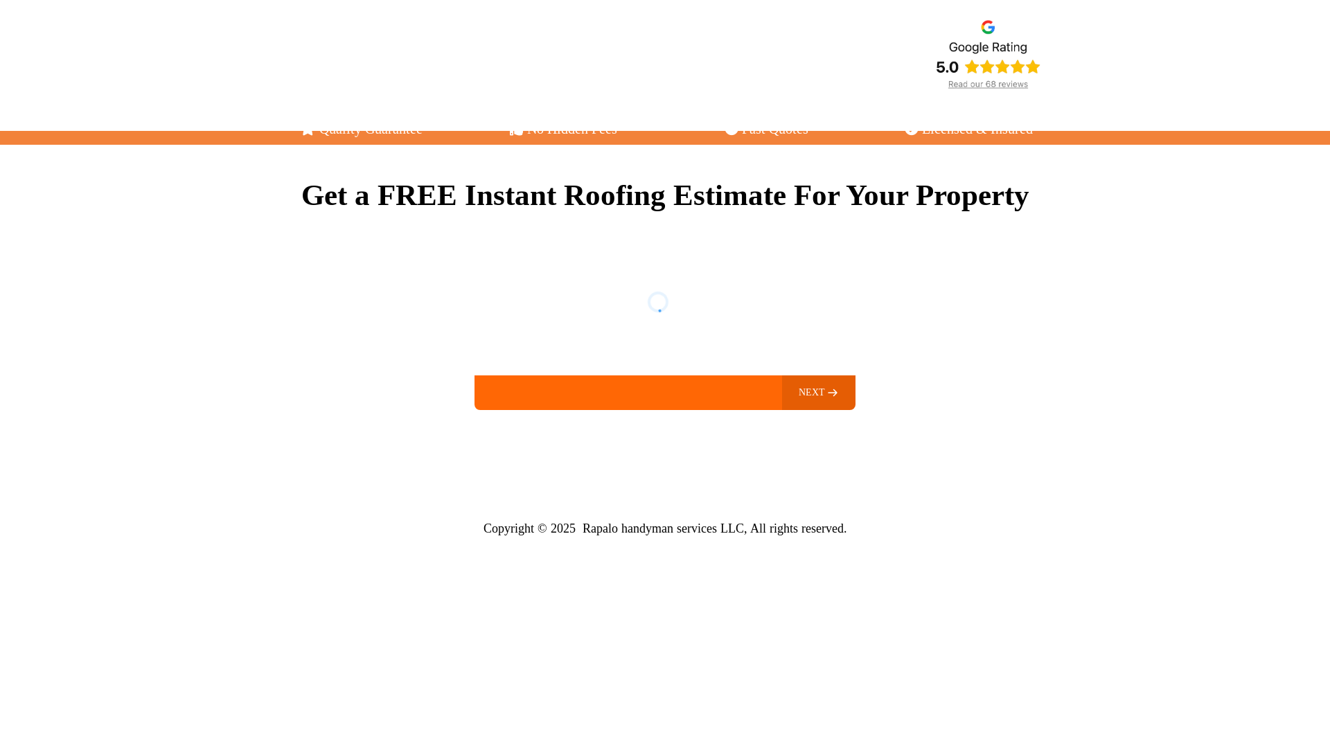 website screenshot of https://rapalohandymanservicestx.com/