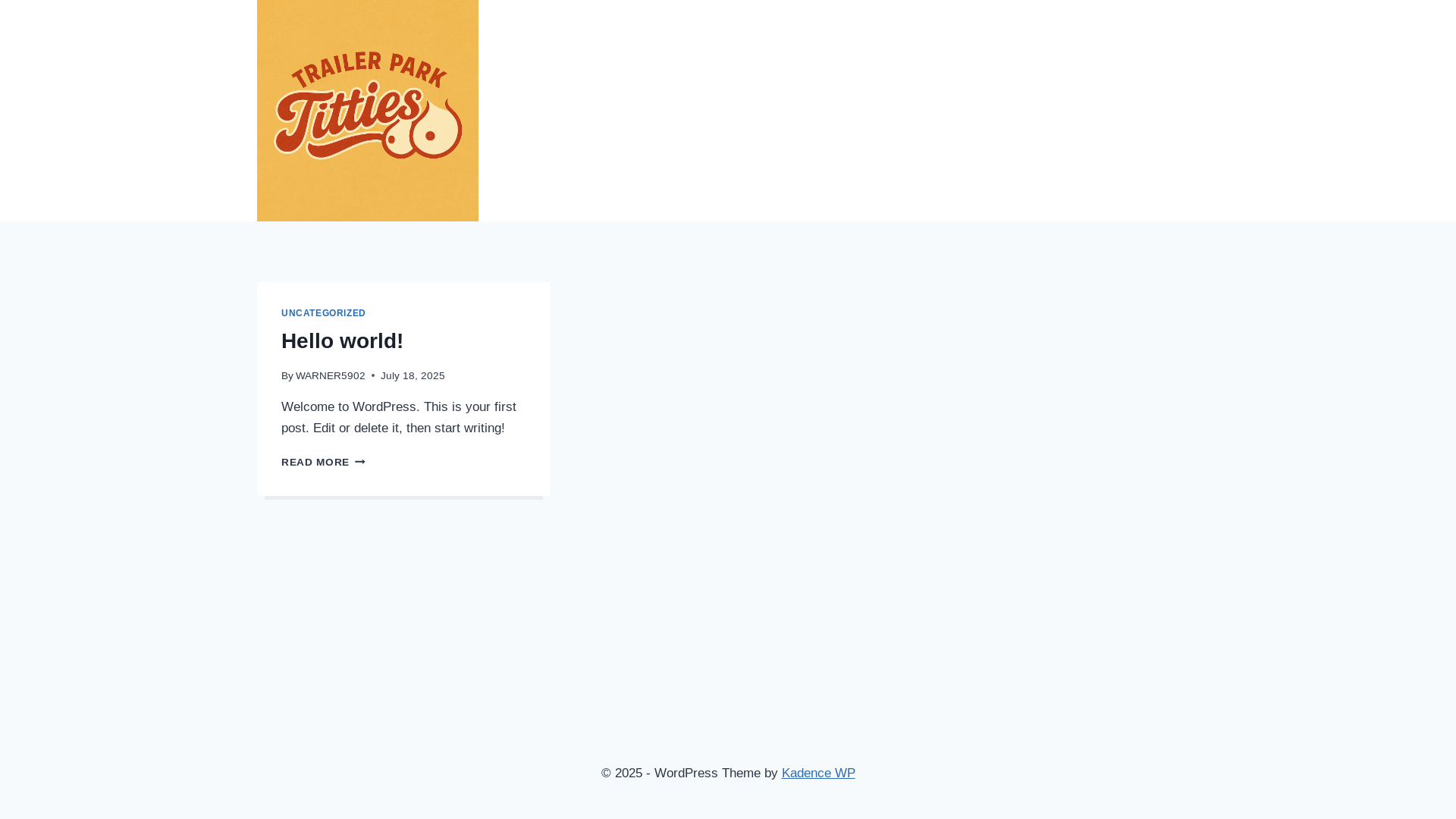 website screenshot of https://trailerparktitties.com/
