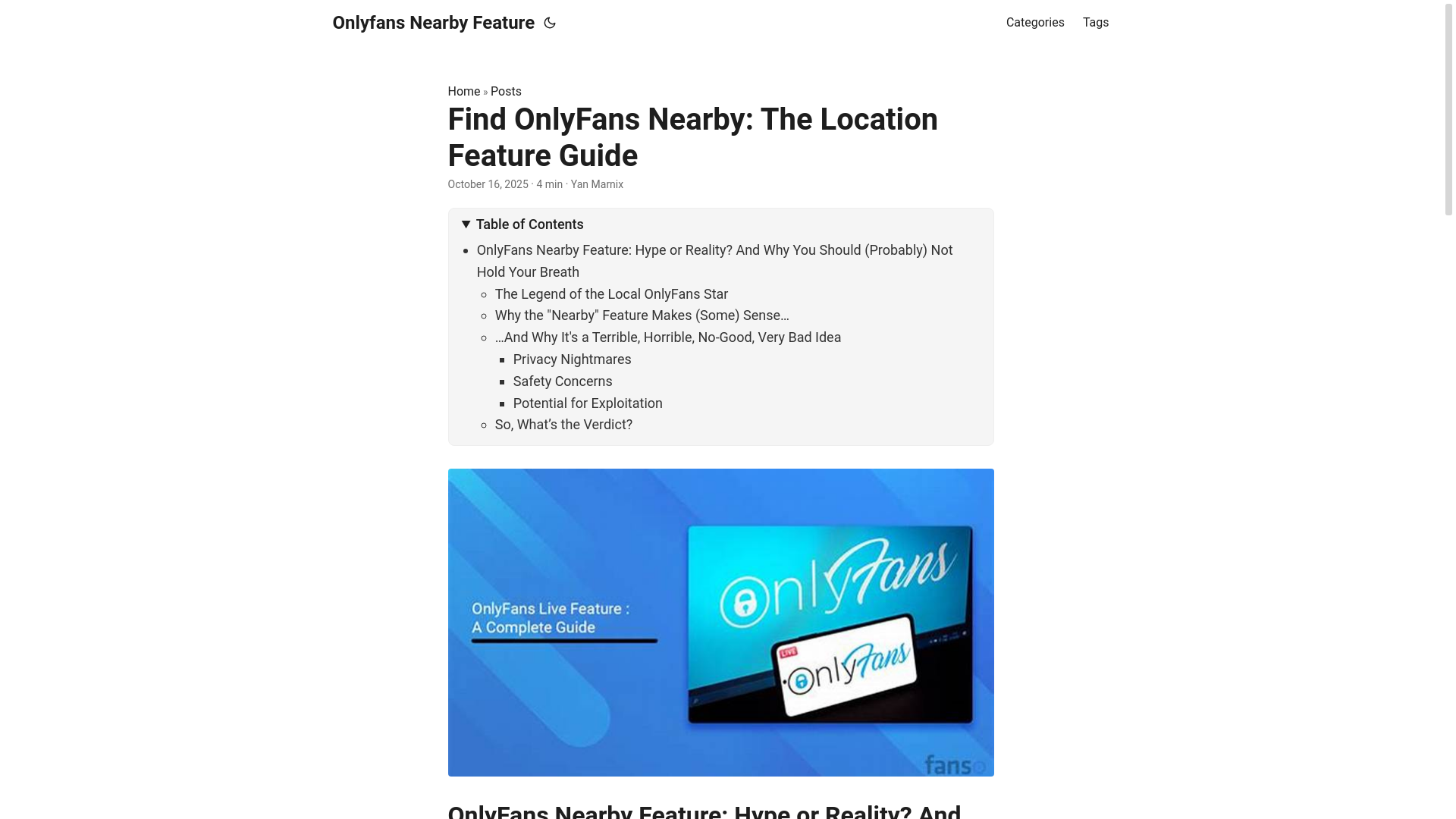 website screenshot of https://onlyfans-nearby-feature.pages.dev/