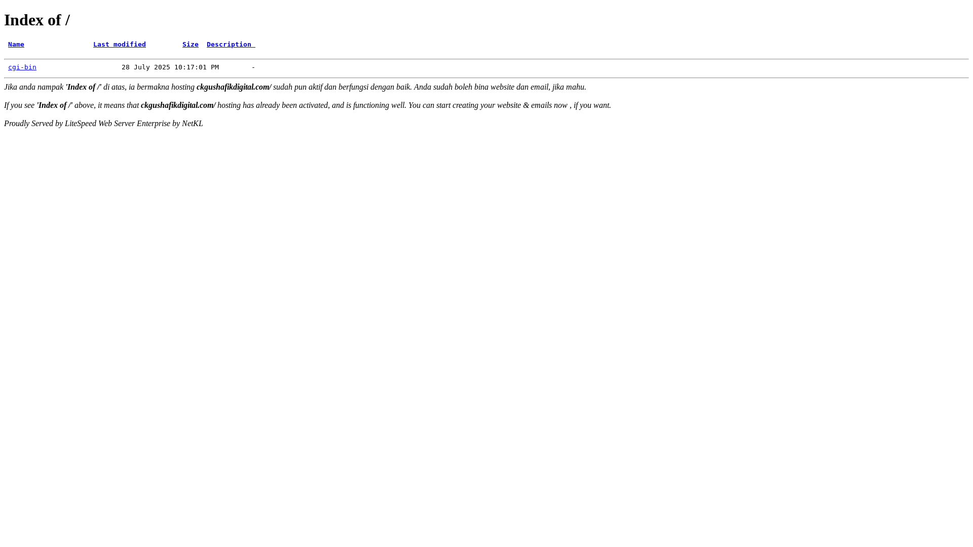website screenshot of https://ckgushafikdigital.com/