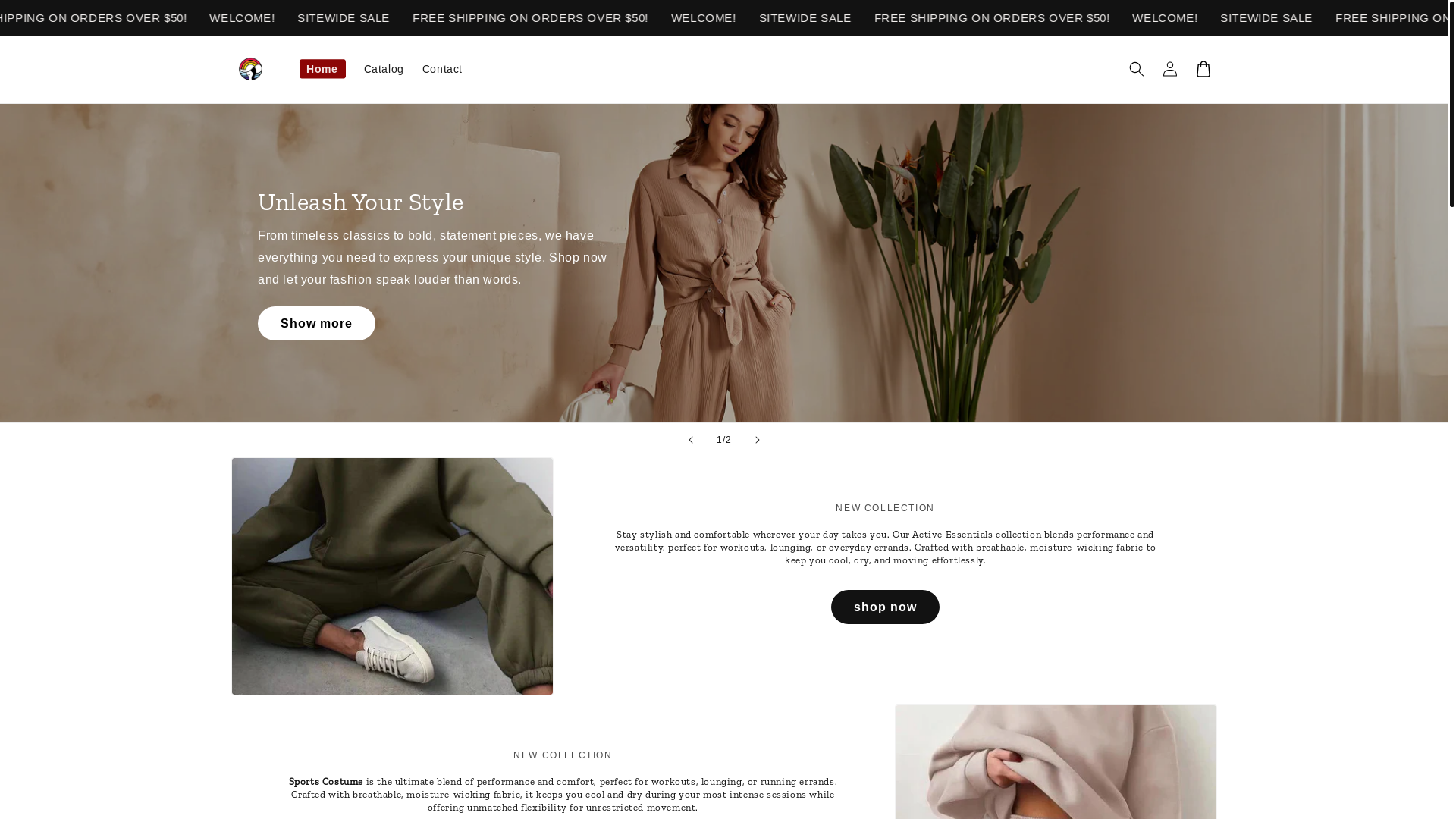 website screenshot of https://styleandpin.store/