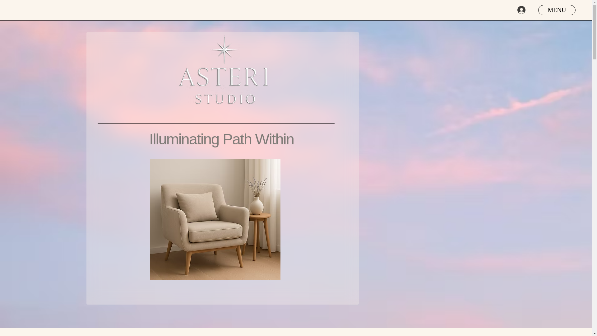 website screenshot of https://asteristudio.co.uk/