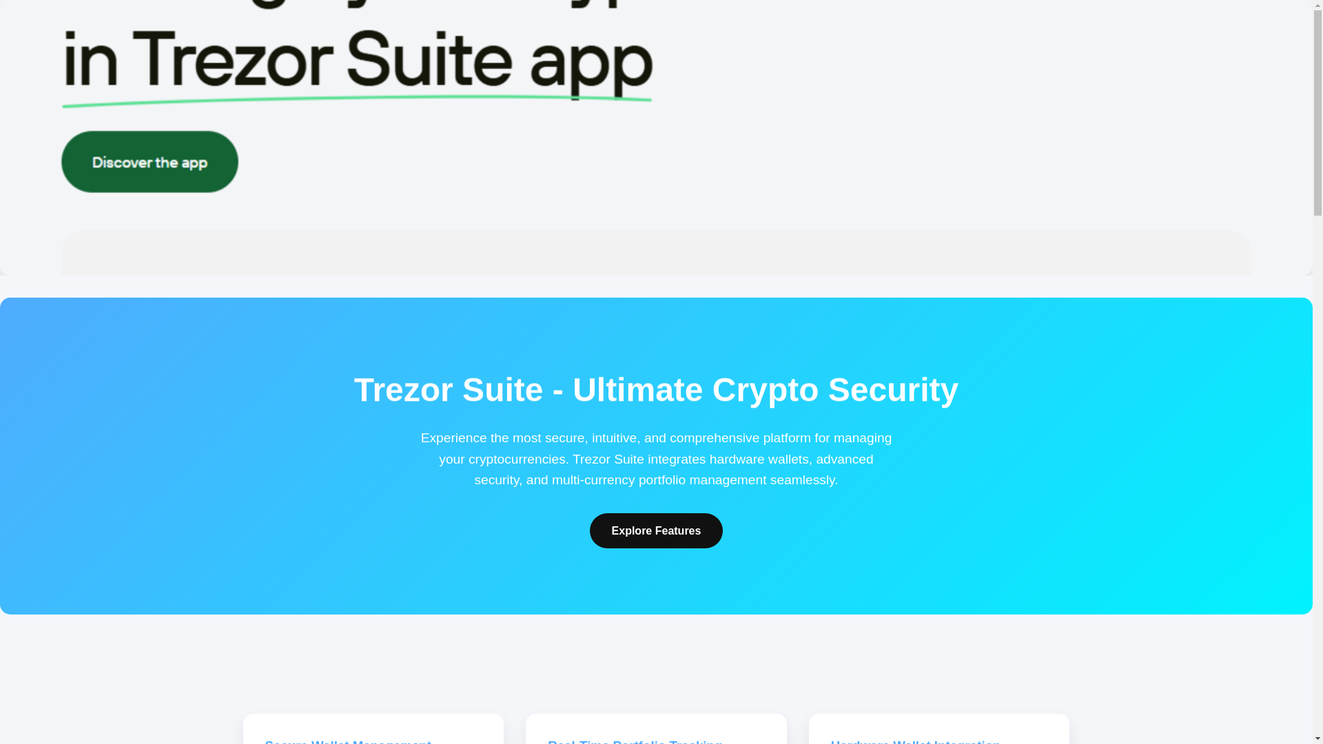 website screenshot of https://trezrsuites.pages.dev/