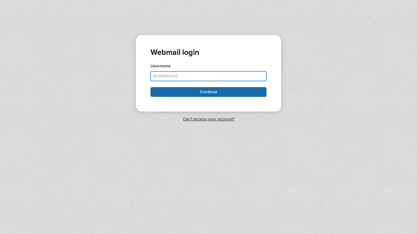 website screenshot of https://eml.vc/